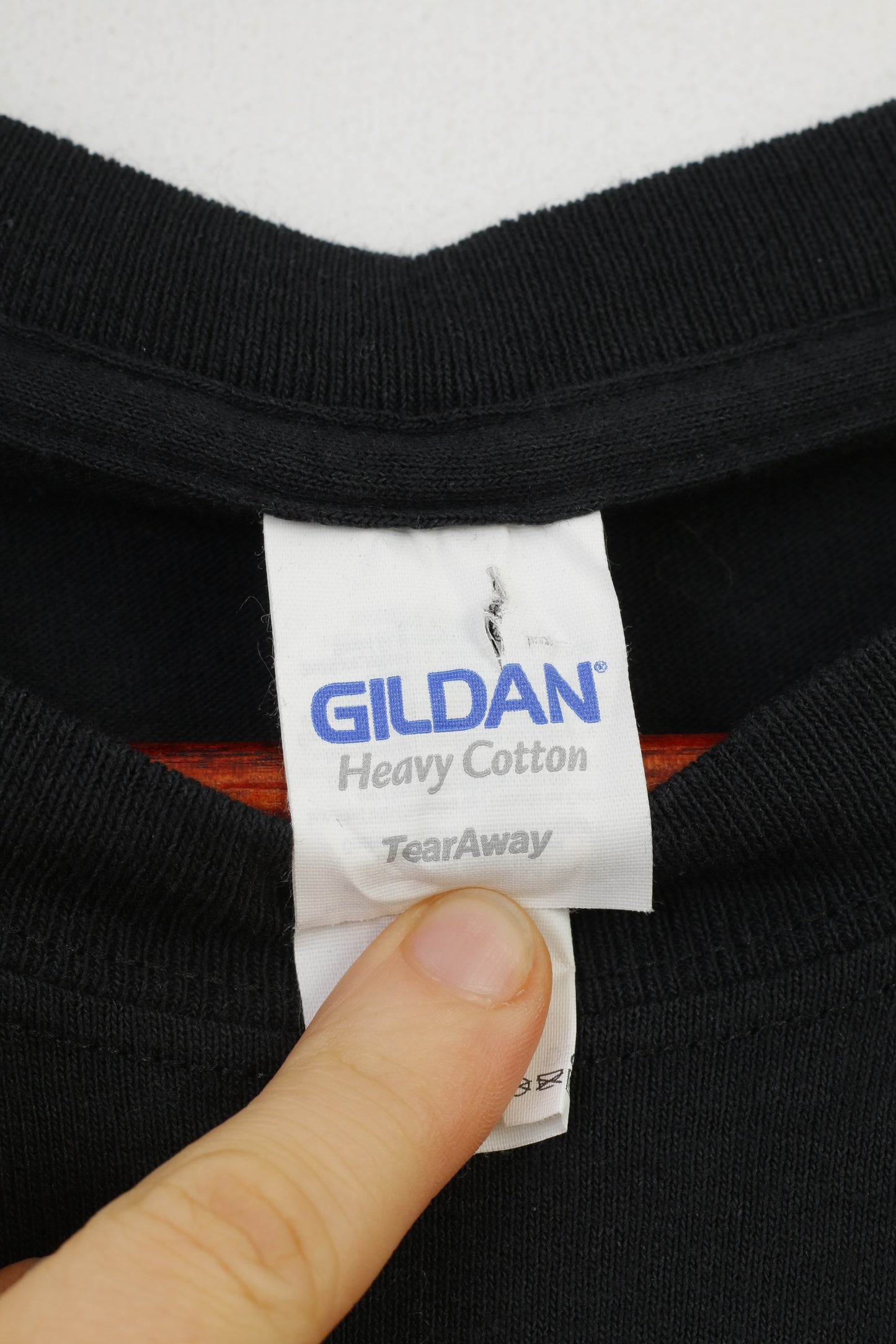 T-shirt Gildan da uomo XL Maglietta classica girocollo con grafica Ghostbusters in cotone nero