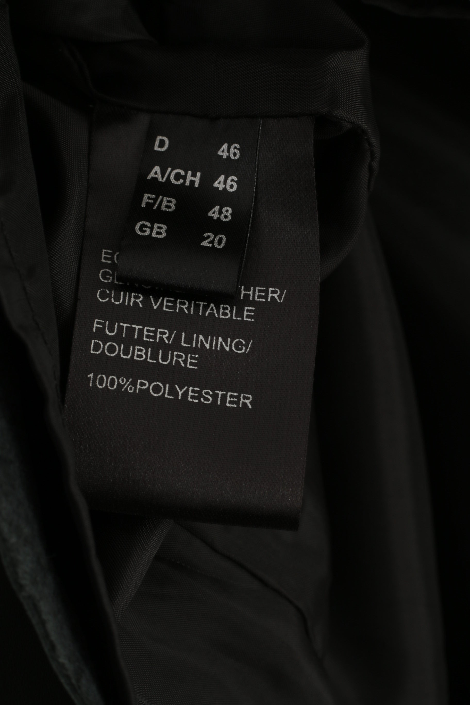 David Moore New York femmes 20 46 mini jupe noir doux 100% cuir fête