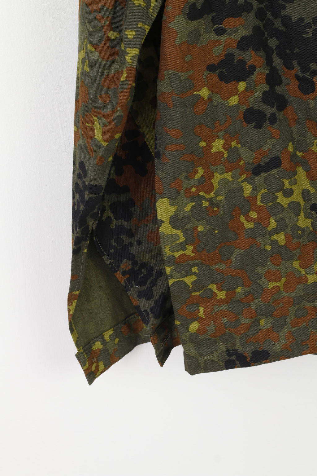 Preta Men 54 L Uniform Suit Set Pantaloni da camicia militare in cotone mimetico verde mimetico