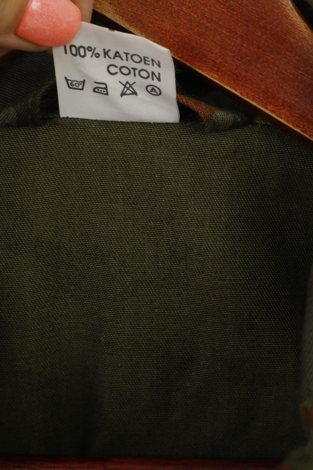 Preta Men 54 L Uniform Suit Set Pantaloni da camicia militare in cotone mimetico verde mimetico