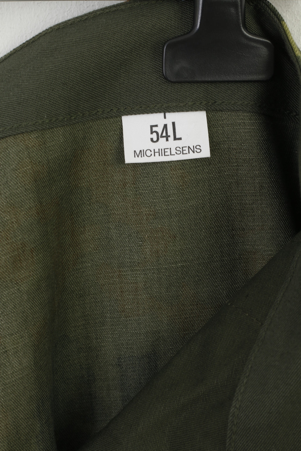 Preta Men 54 L Uniform Suit Set Pantaloni da camicia militare in cotone mimetico verde mimetico