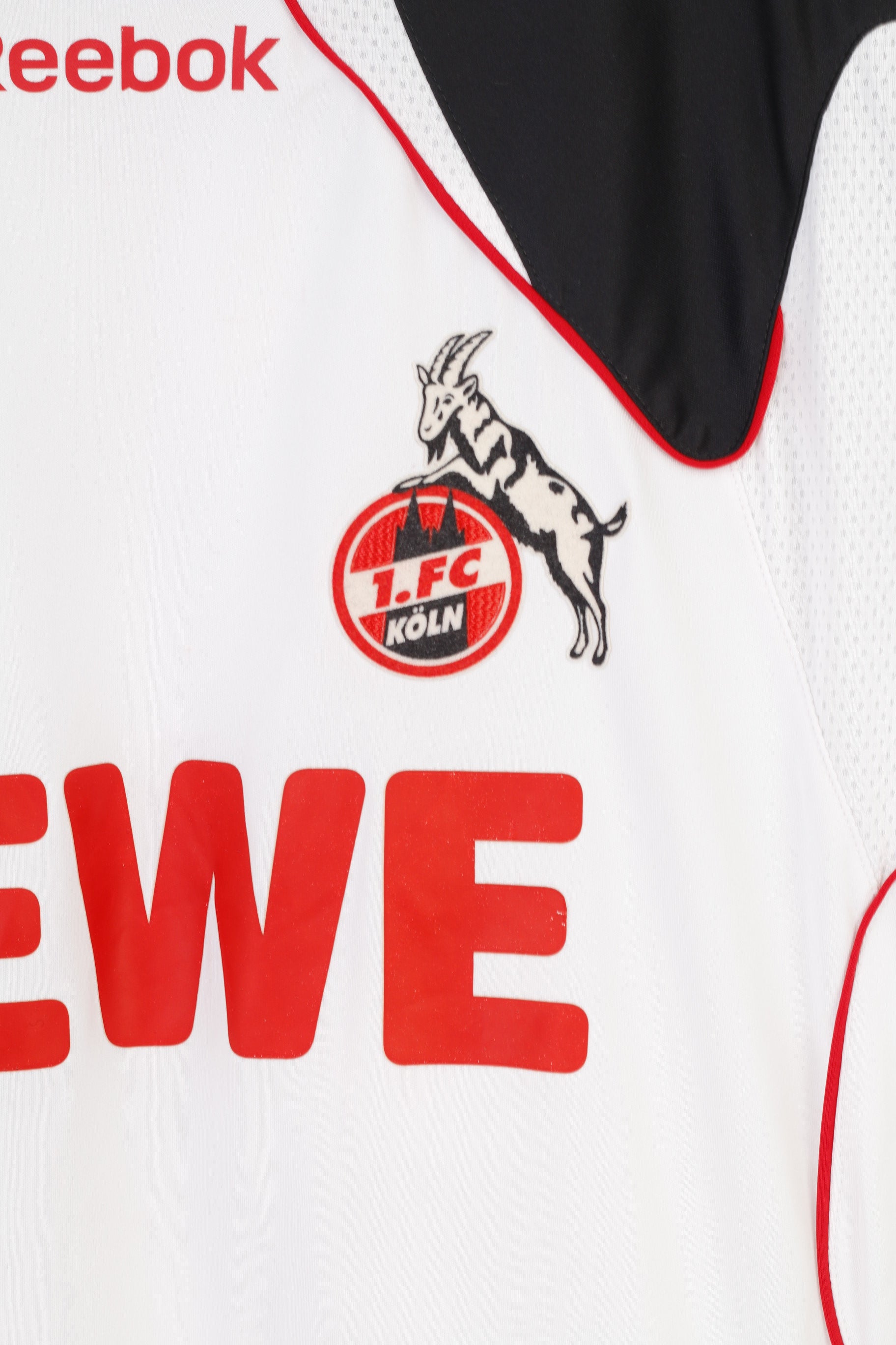 Reebok Men M Shirt Longsleeve Training Sportswear Polyester White Rewe Vintage Top