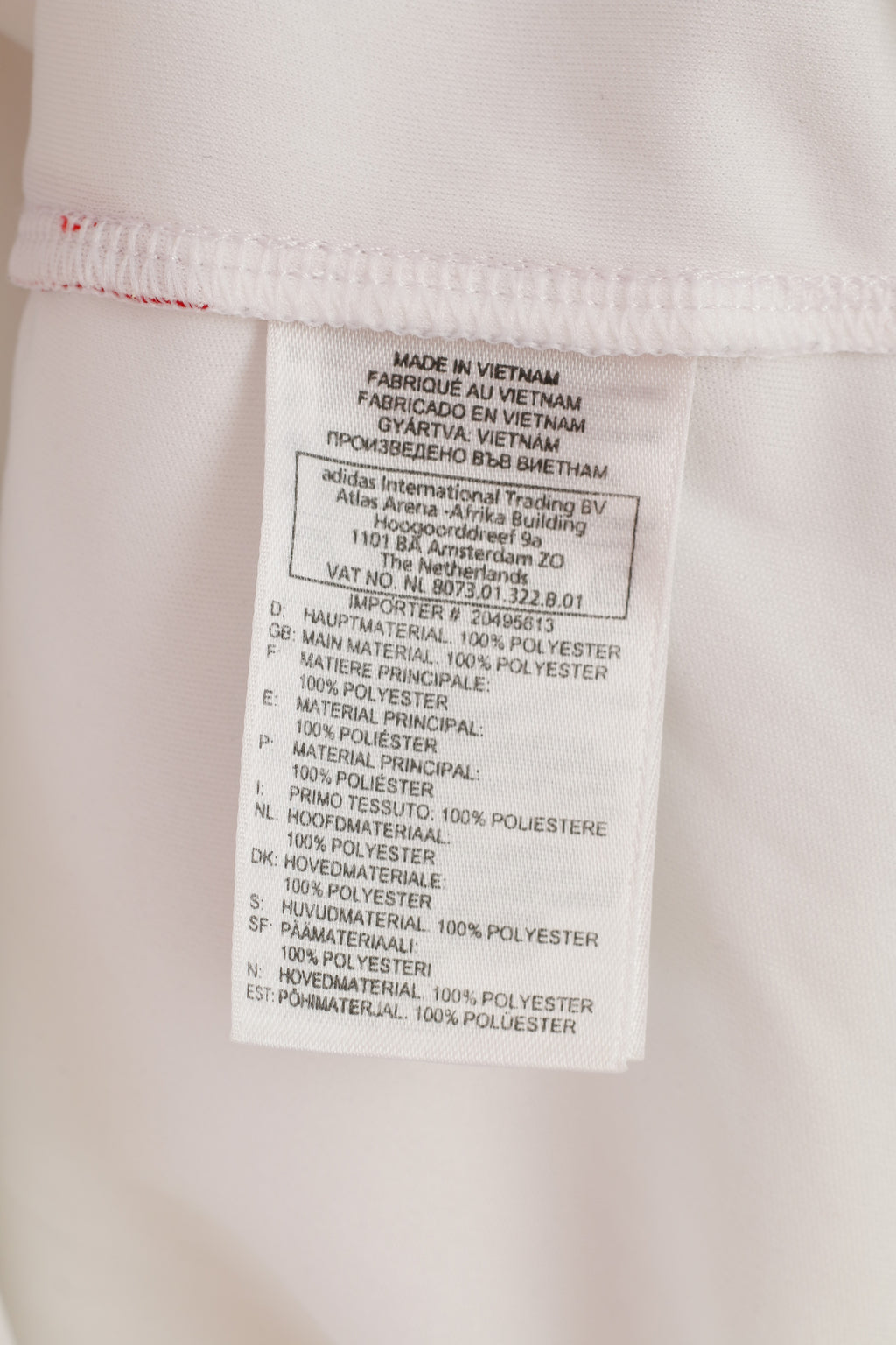Reebok Uomo M Maglia a maniche lunghe Training Sportswear Poliestere Bianco Rewe Vintage Top