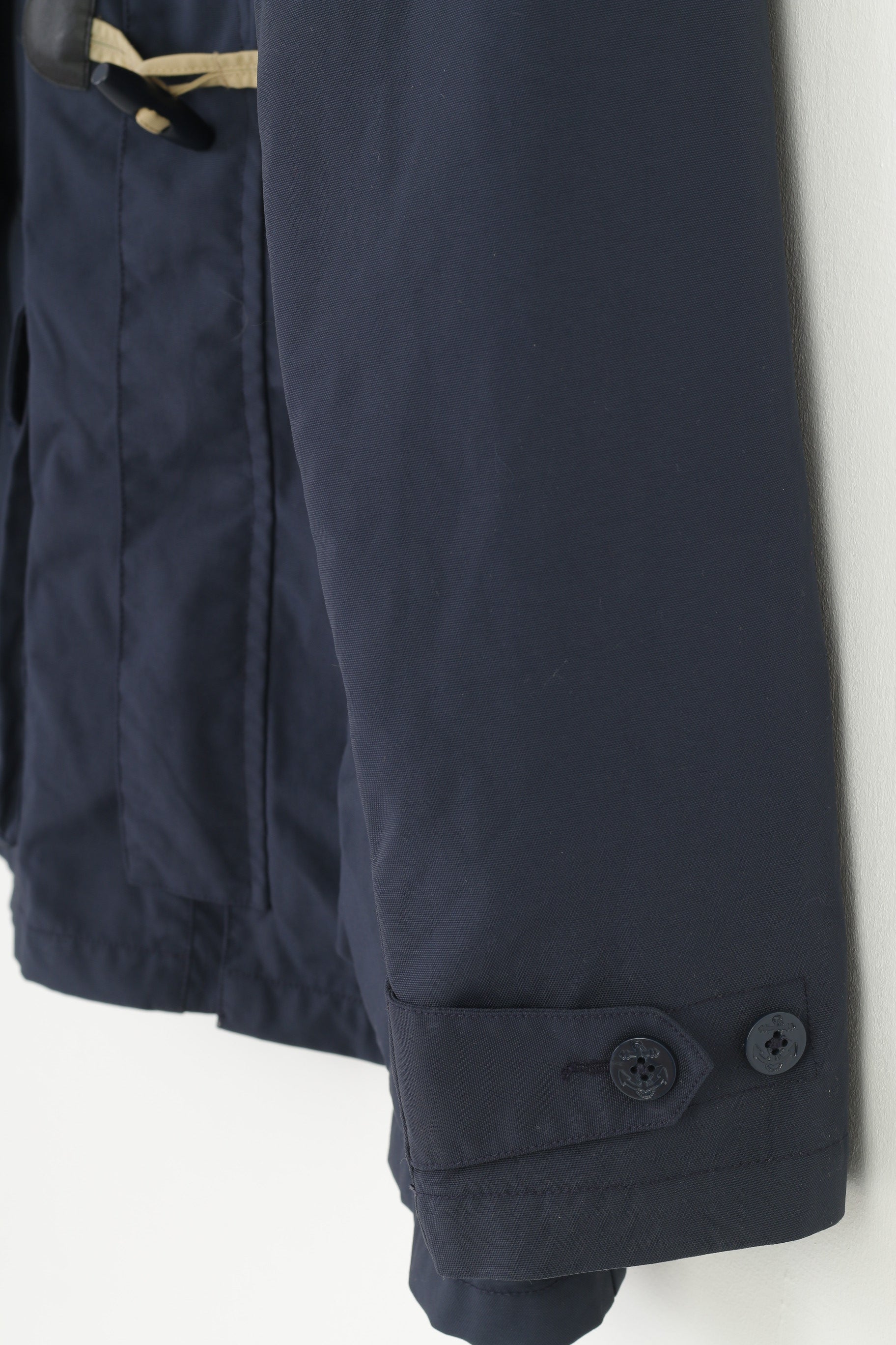 Nautica Men 4XL Jacket Nylon Navy Blue Full Zipper  Outwear Top