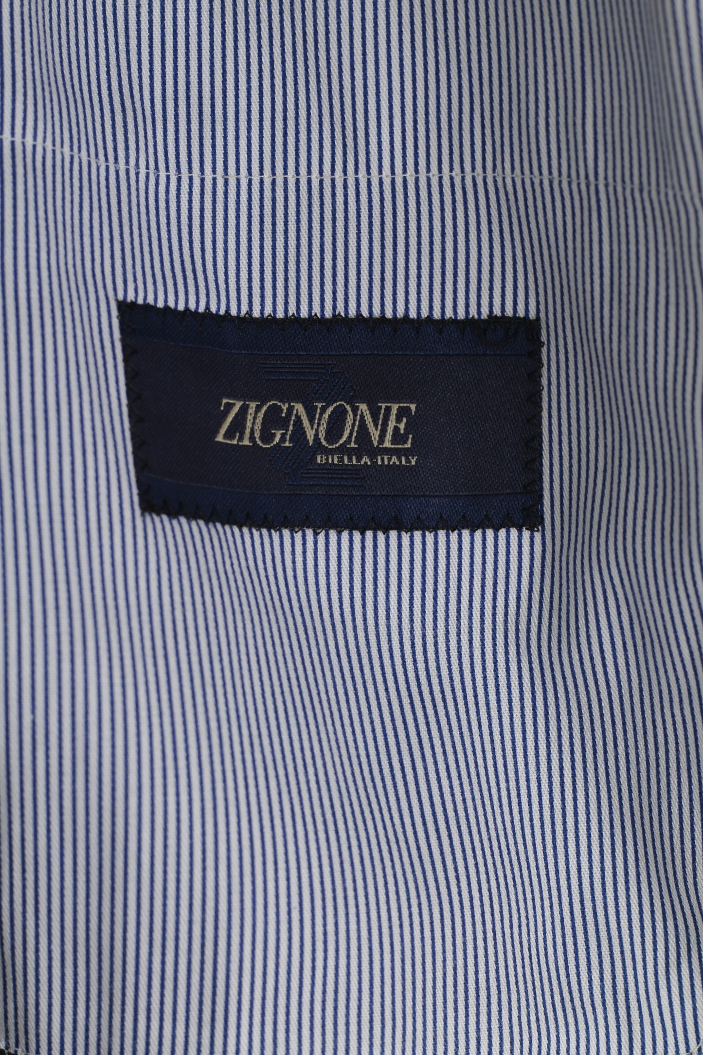 Roy Robson Zignone Uomo 48 38 Blazer Giacca con petto a righe in cotone e lino grigio