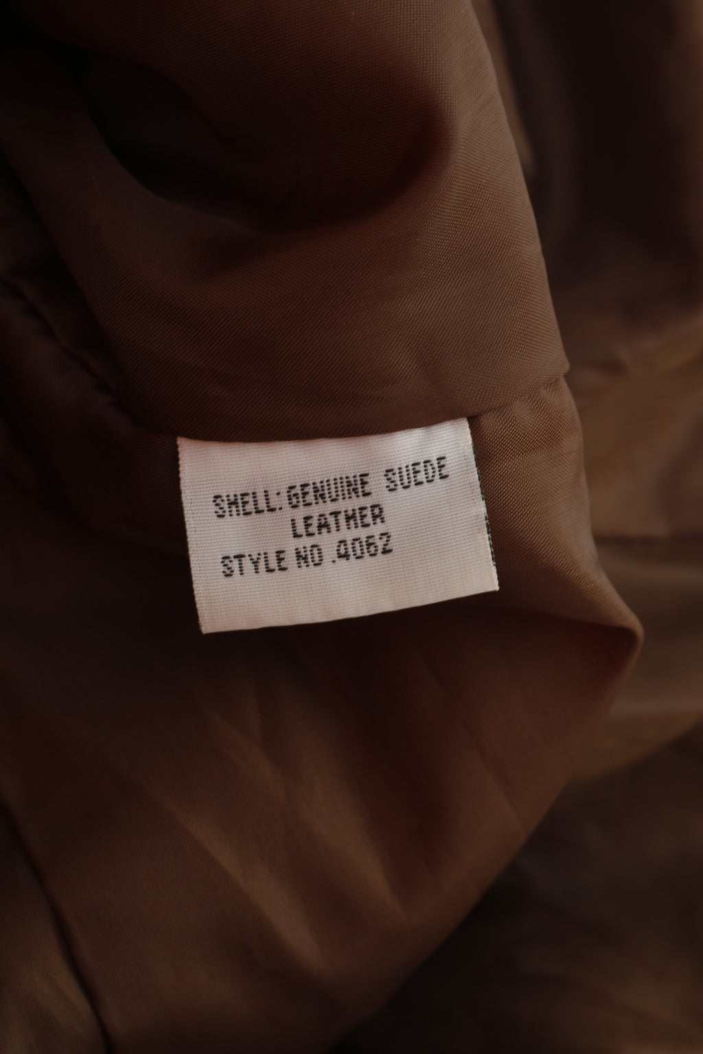 Saint Tropez Women L Blazer Leather Brown Collar Bottoms Vintage Jacket