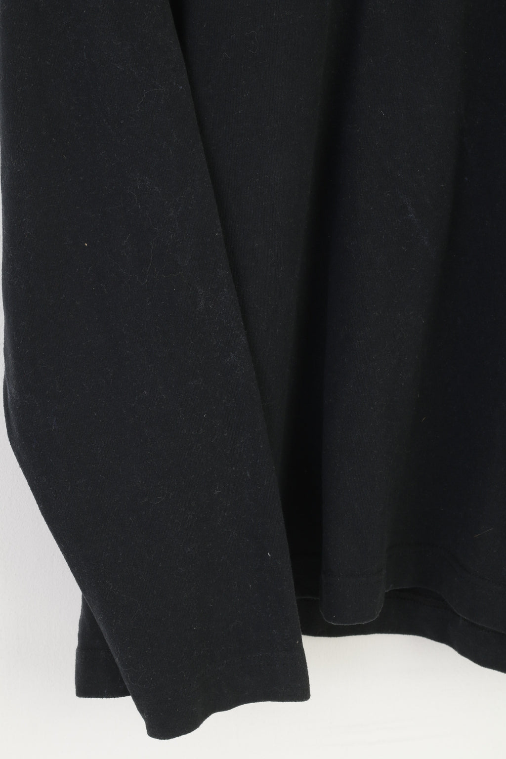 Maglia Puma da uomo XL nera vintage golf sportivo sportivo top in cotone a maniche lunghe