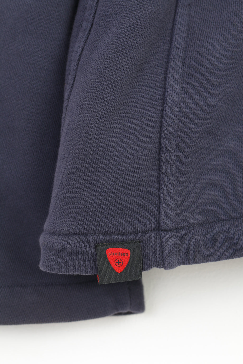 Strellson Men M Blazer Cotton Navy Blue Buttons Long Sleeve Top