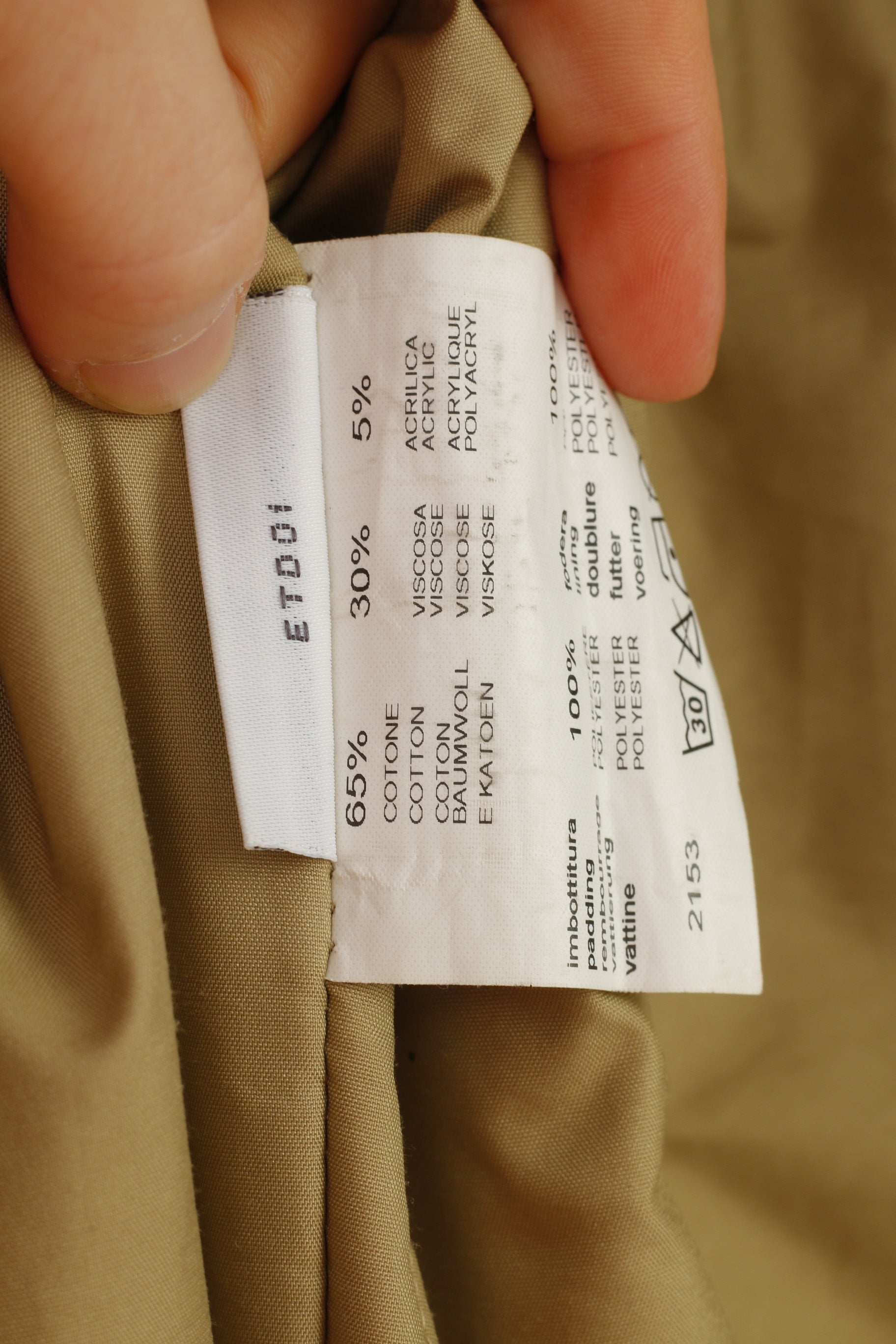 Ploumanac'h Femme 8 S Veste Rétro Coton Beige Bas Col Vintage Haut Rembourré