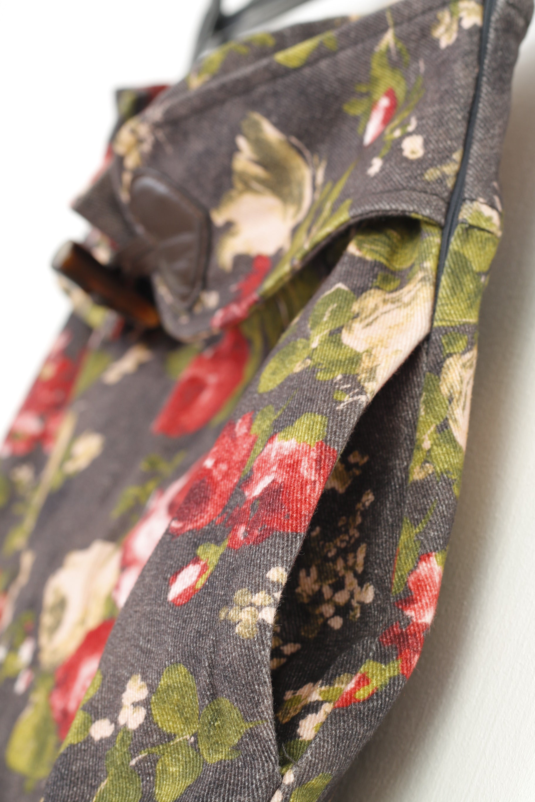 Love Moschino Femme 6 S Jupe Coton Floral Italie Multicolore Ceinturé