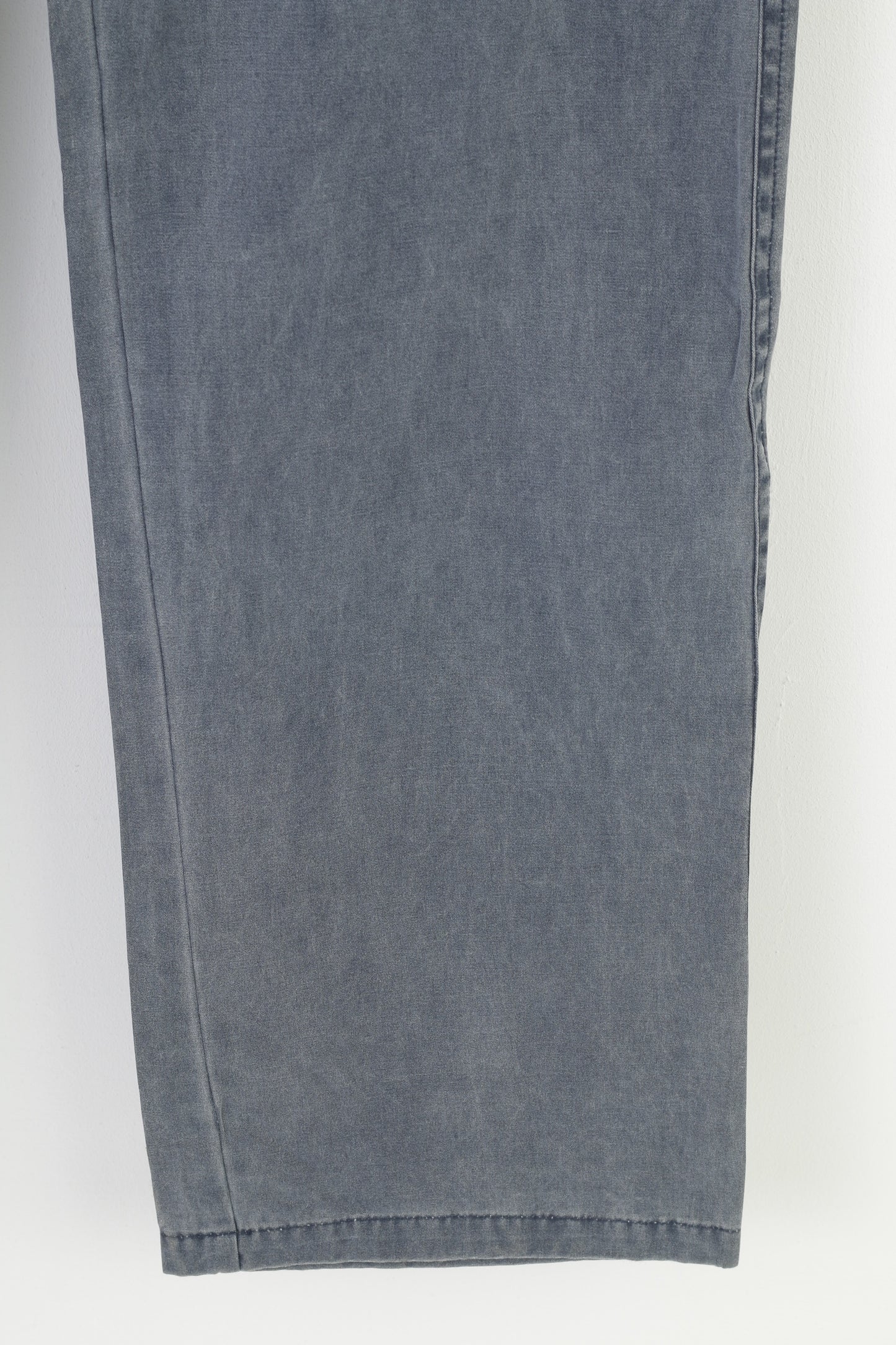 Bernardi Collection Men 54 Trousers Grey Cotton Classic Light  Jeans Vintage Pants