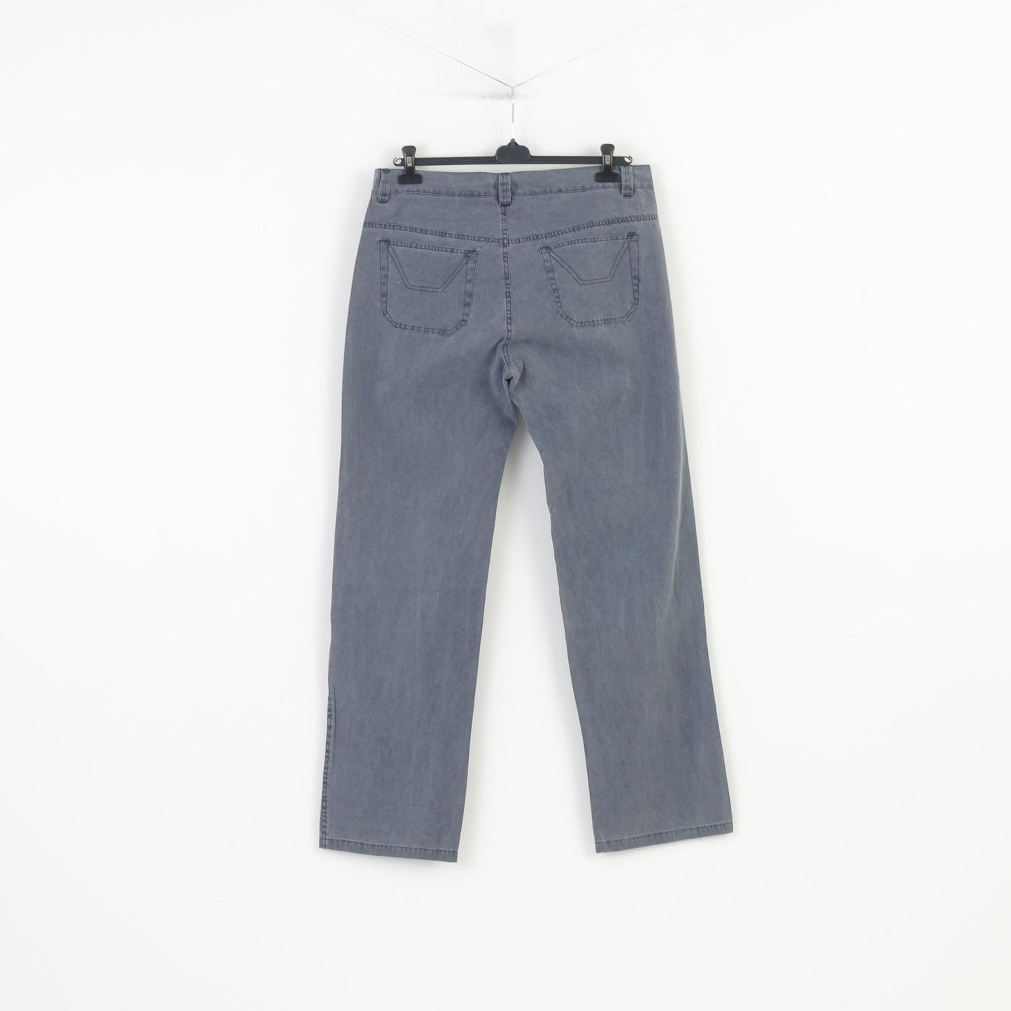 Bernardi Collection Men 54 Trousers Grey Cotton Classic Light  Jeans Vintage Pants