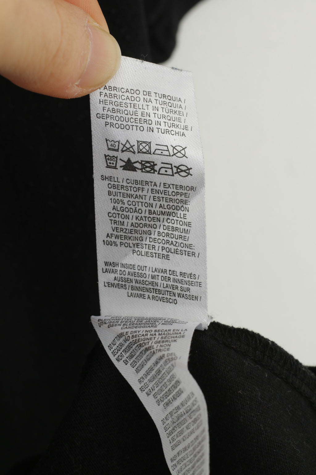 Atmosphere The Roling Stones Women 16 XL Shirt Black Cotton Rock Crew Neck Top