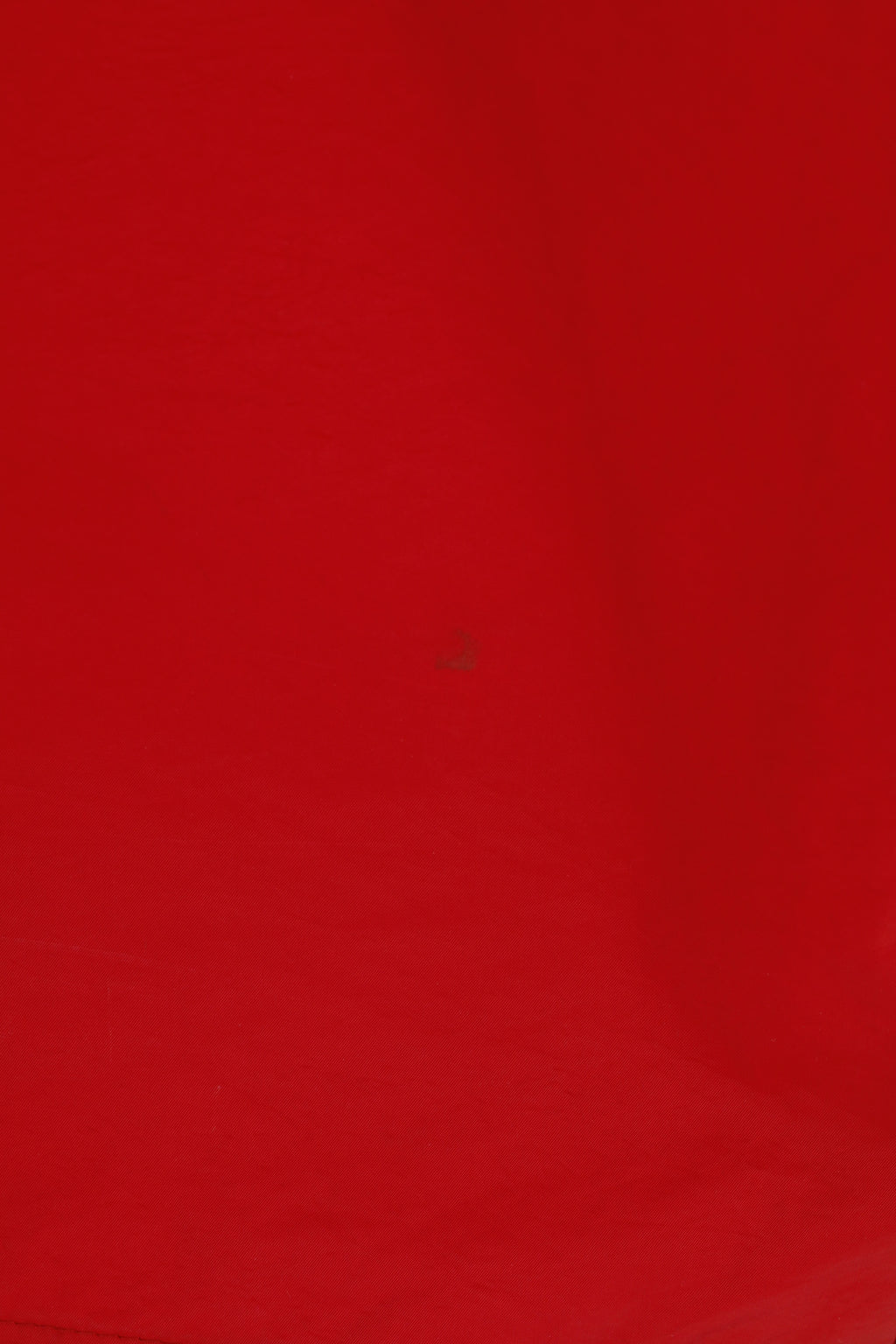 Penguin Men L Jacket Top in nylon rosso con cerniera intera con cappuccio