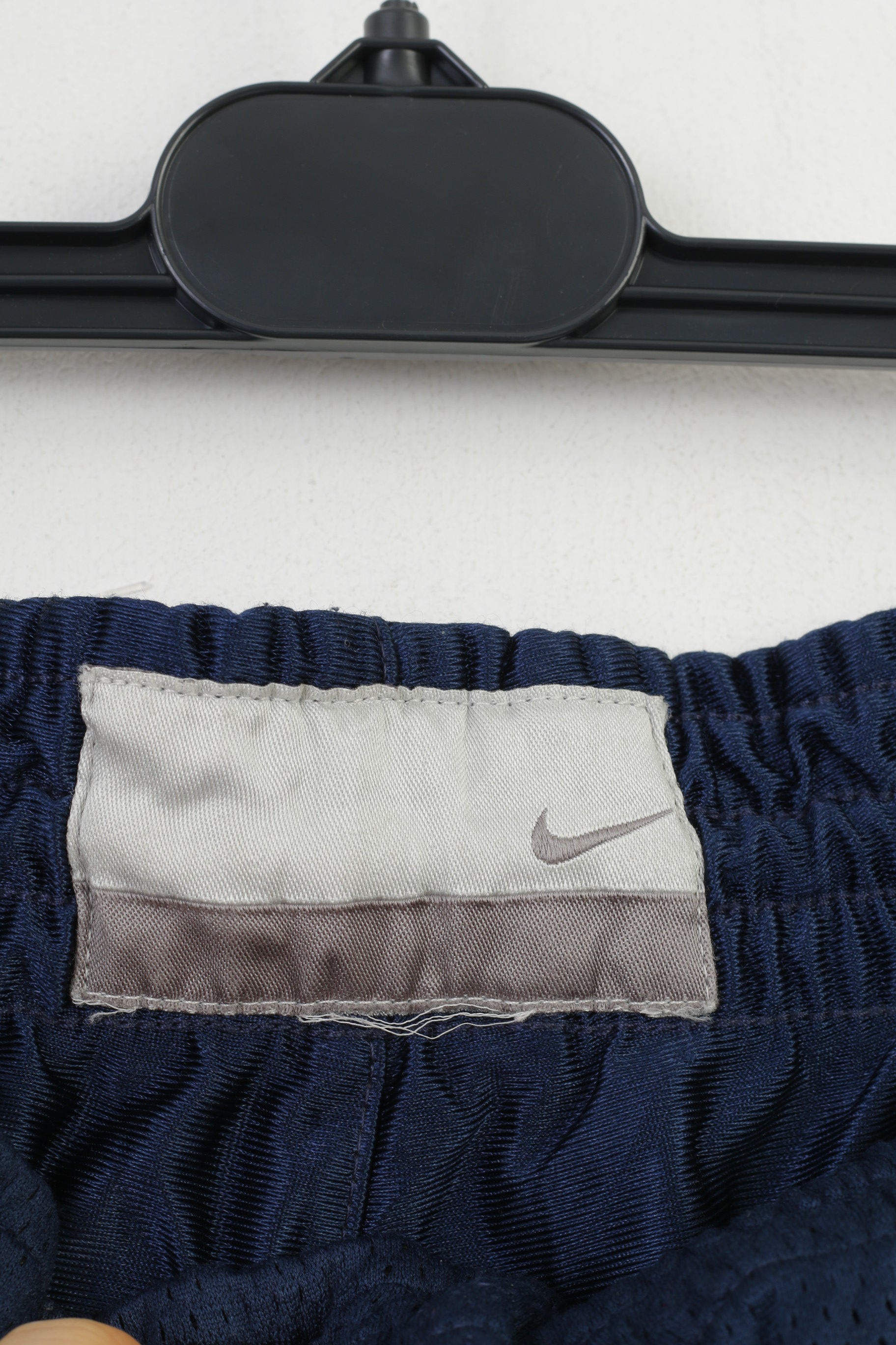 Nike Men XL Shorts Navy Shiny Mesh Basketball Play On Training Sportswear Pants