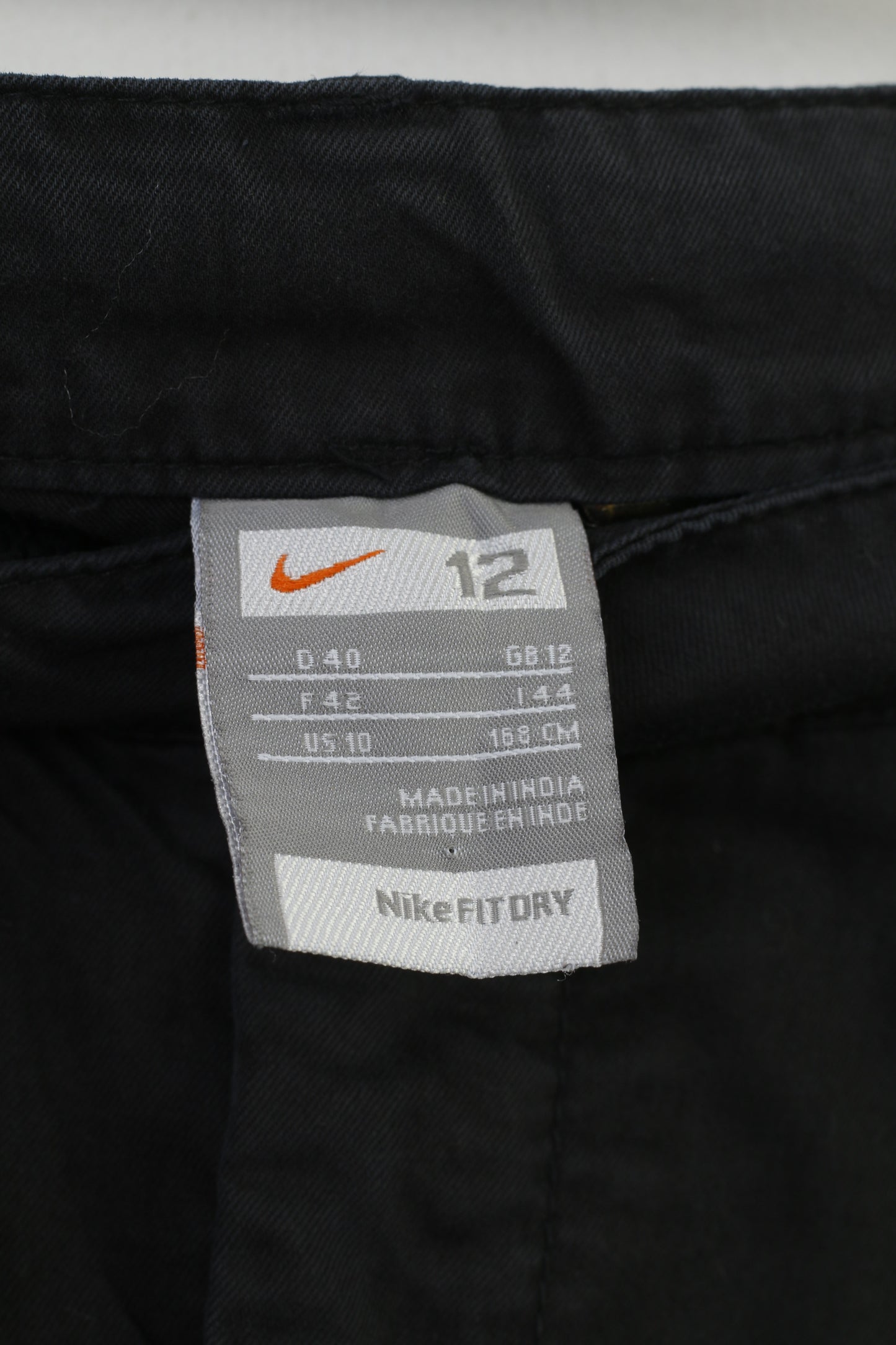 Nike – short noir pour femmes, 12 40, coupe Dry Studio Fit, pantalon d'entraînement, vêtements de sport 