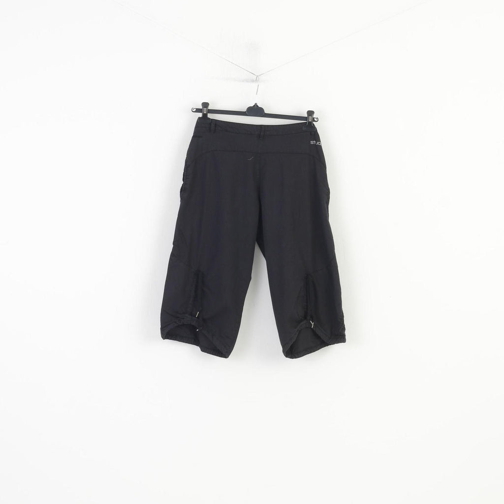 Pantaloncini Nike Donna 12 40 Pantaloncini neri Fit Dry Studio Fit Pantaloni da allenamento Outwear Pantaloni sportivi 