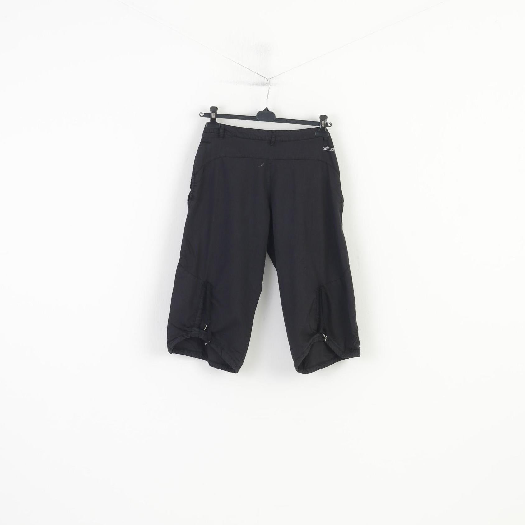 Pantaloncini Nike Donna 12 40 Pantaloncini neri Fit Dry Studio Fit Pantaloni da allenamento Outwear Pantaloni sportivi 