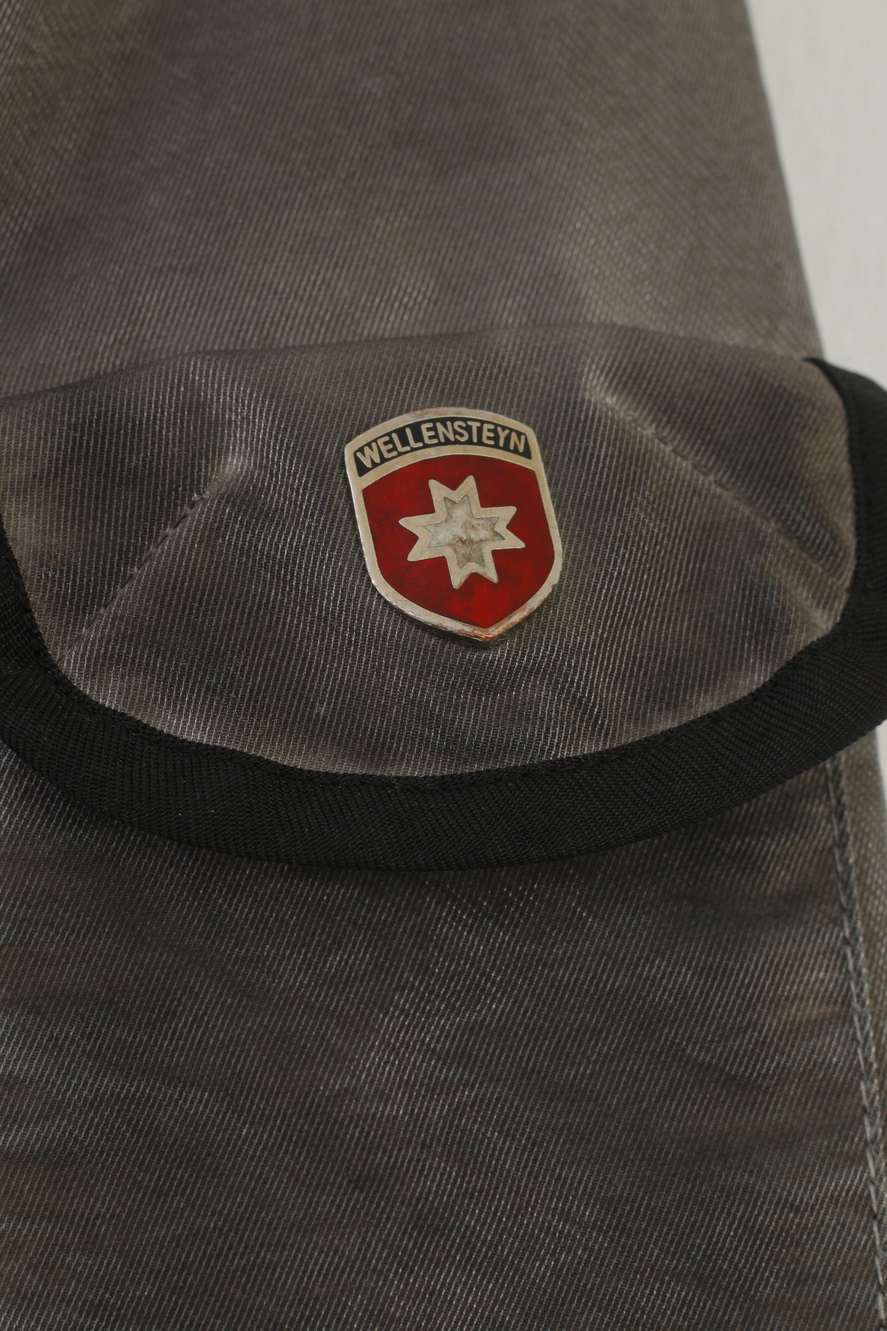 Wellensteyn Woman M Jacket Grey Shiny Detachable Hood Full Double Zipper Slippery Material Top