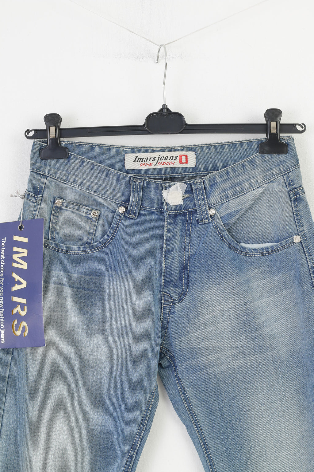 NEW Imars Jeans Denim Fashion Woman 29 Trousers Blue Jeans Cotton Vintage Top