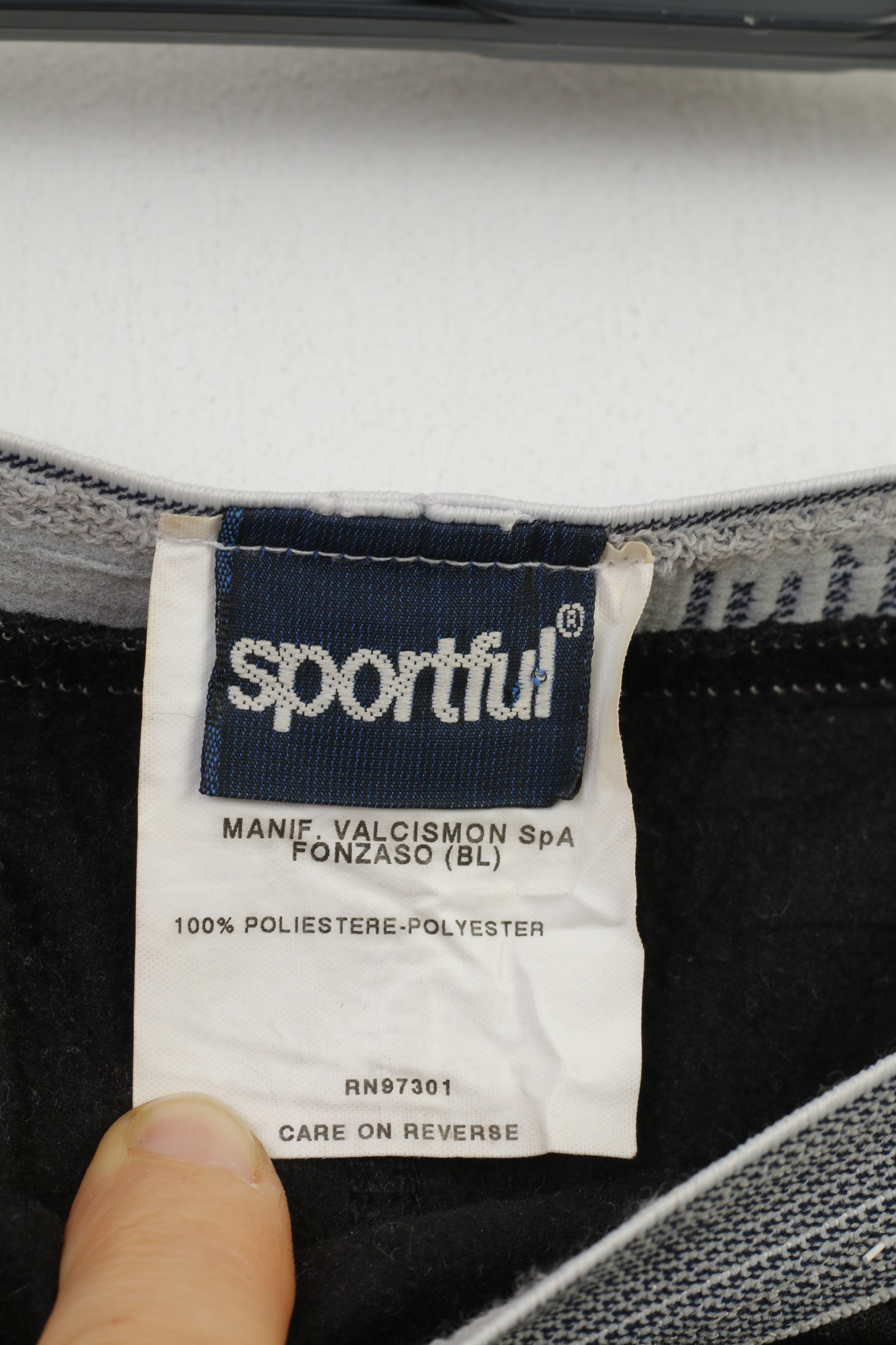 Sportful Men 52 XL Under Trousers Black Basic Long Underwear Long Winter Padded Pants