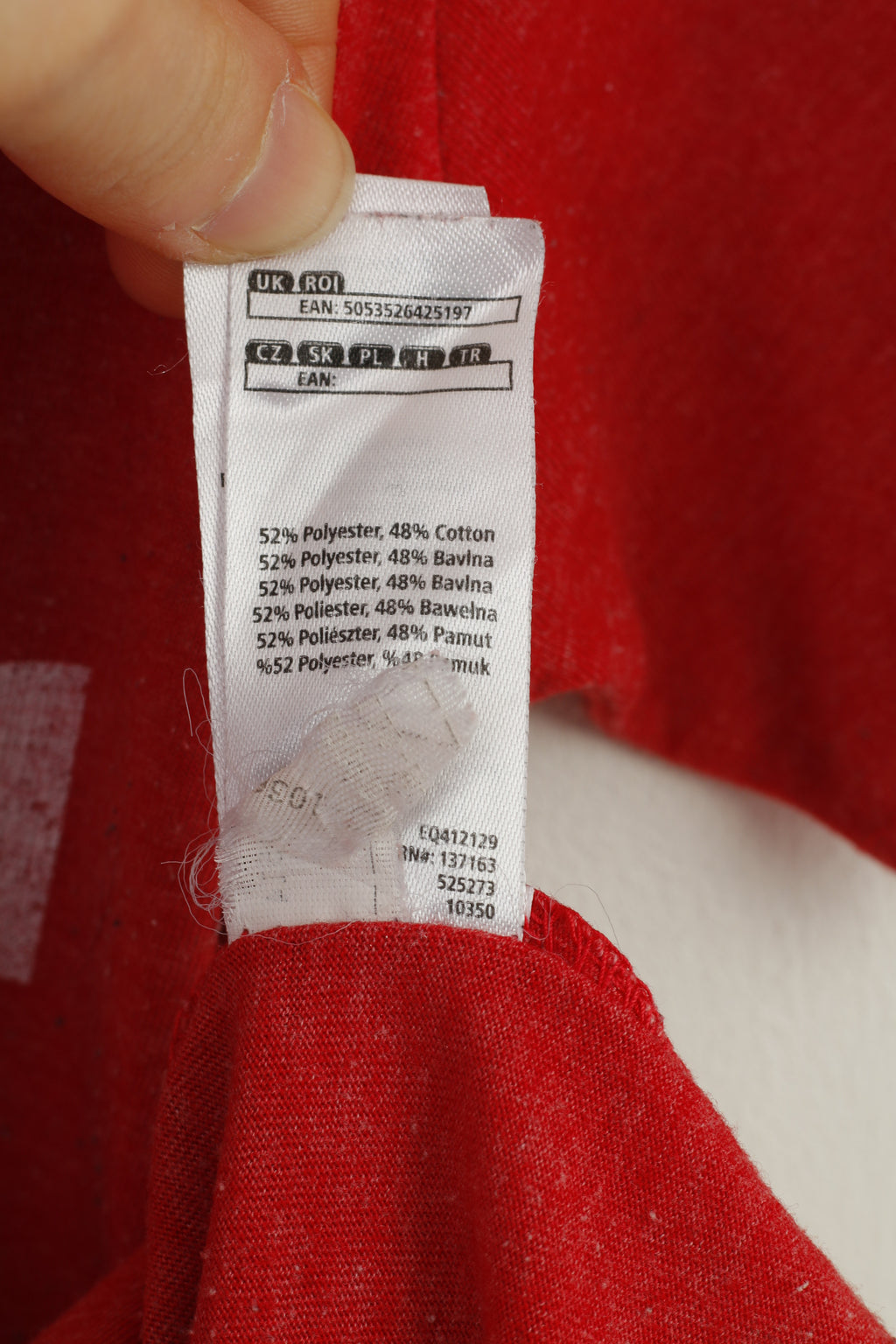 Coca Cola Men M T-Shirt Red Cotton Logo Graphic Classic Tee Crew Neck Vintage Top