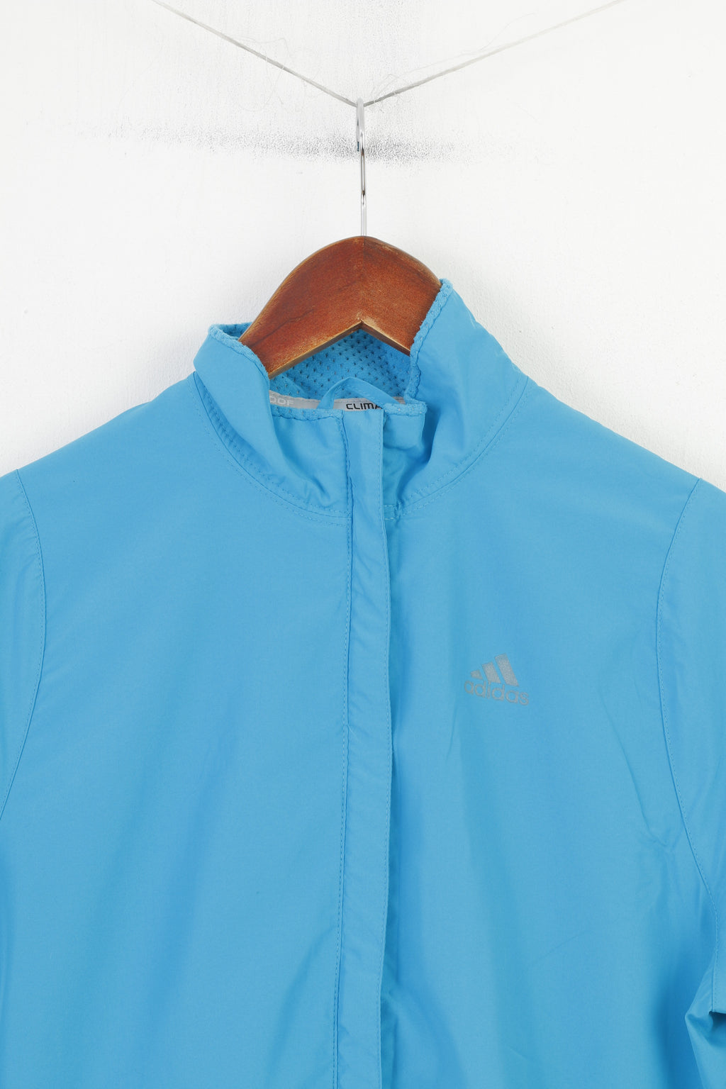 Adidas Femme 40 M Veste Bleu Clima Proof Formotion Run Fitness Training Outwear Top