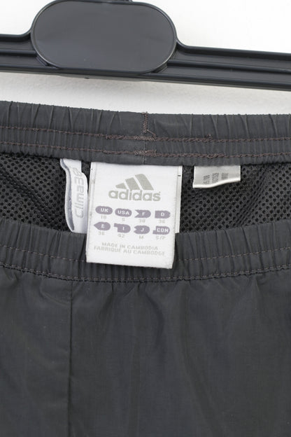 Pantaloni Adidas Donna 10 3Stripes Tasche Grigie Elastico in Vita Top