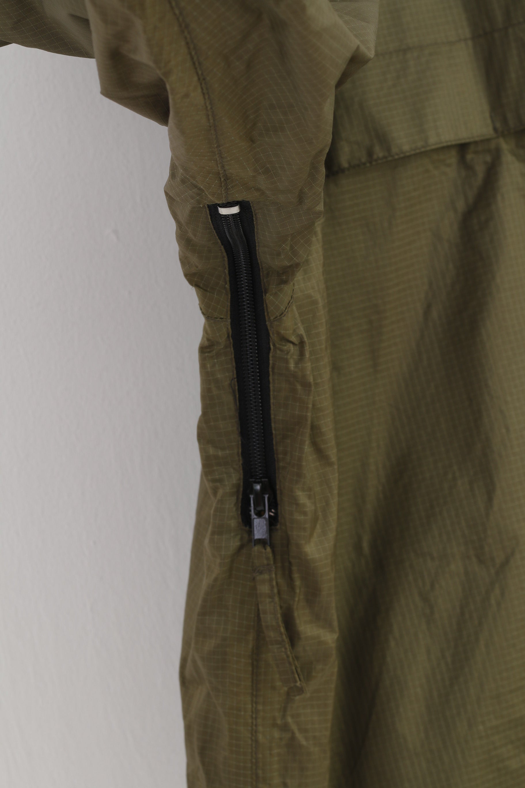 Gaupa Ragazzi 14 Anni Giacca Verde Impermeabile in Nylon con Cappuccio Abbigliamento Sportivo Top da Allenamento 