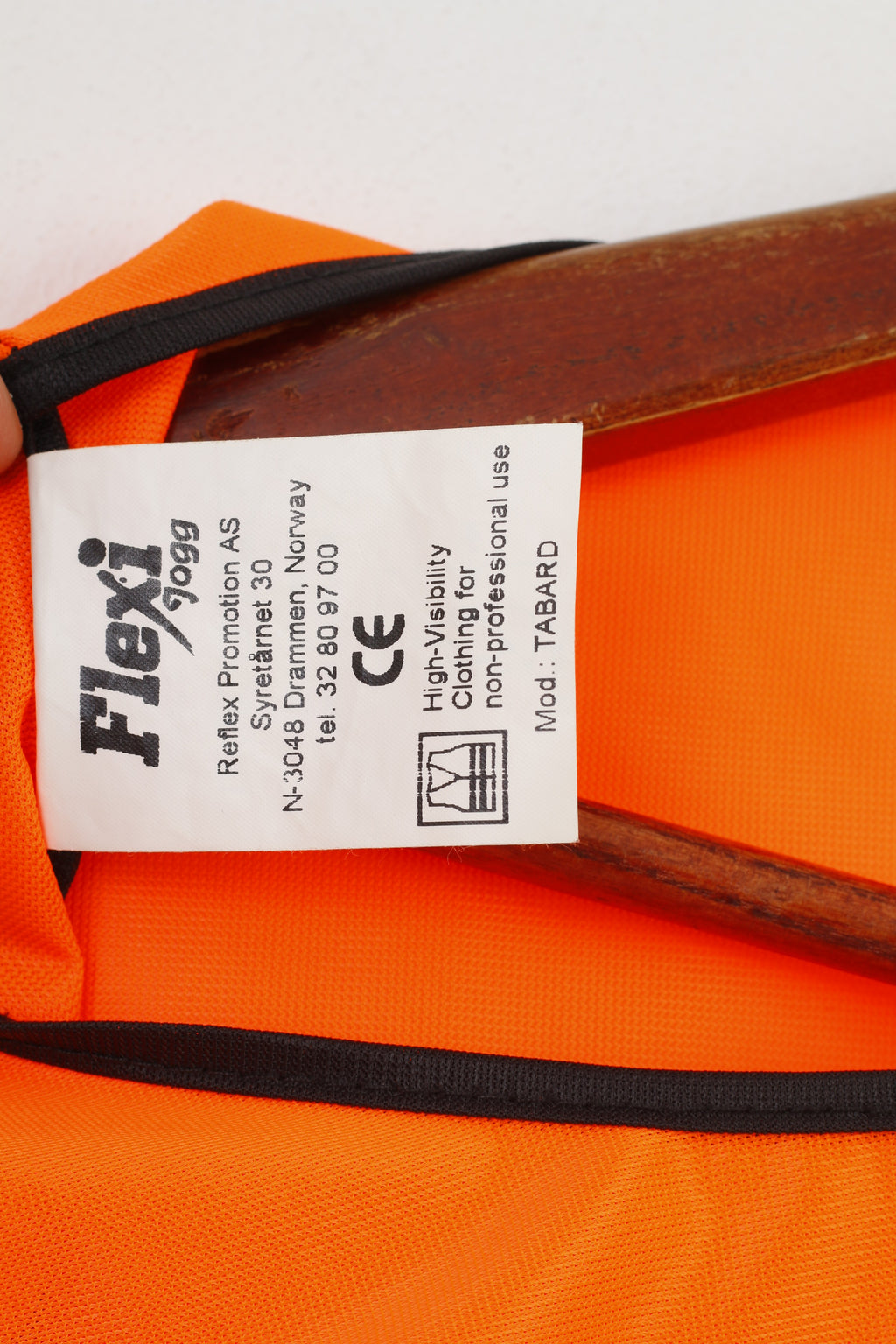 Fagforbundet Men Shirt XL Orange Sleeveless  Oversize Work Clothes Top