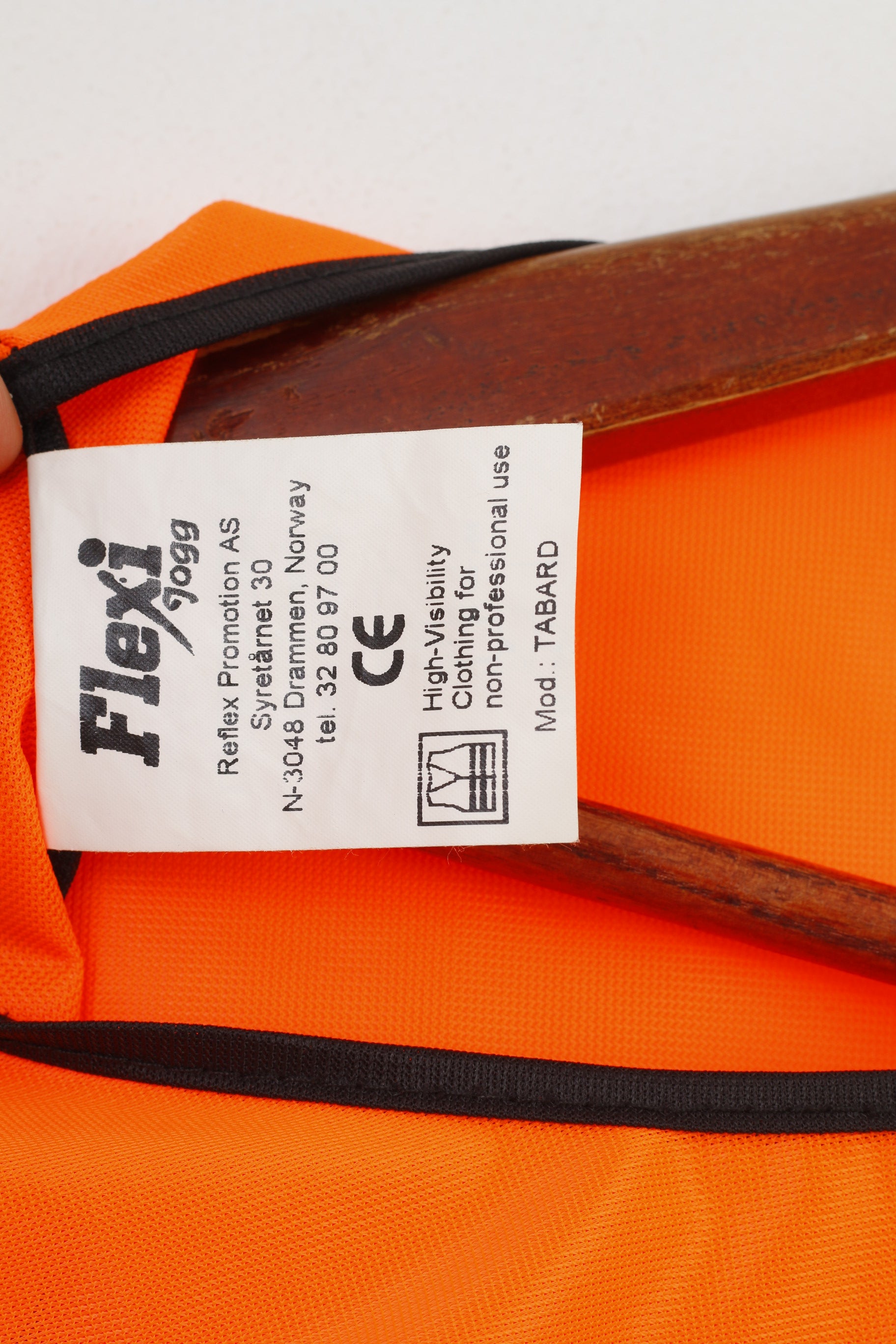 Fagforbundet Men Shirt XL Orange Sleeveless  Oversize Work Clothes Top