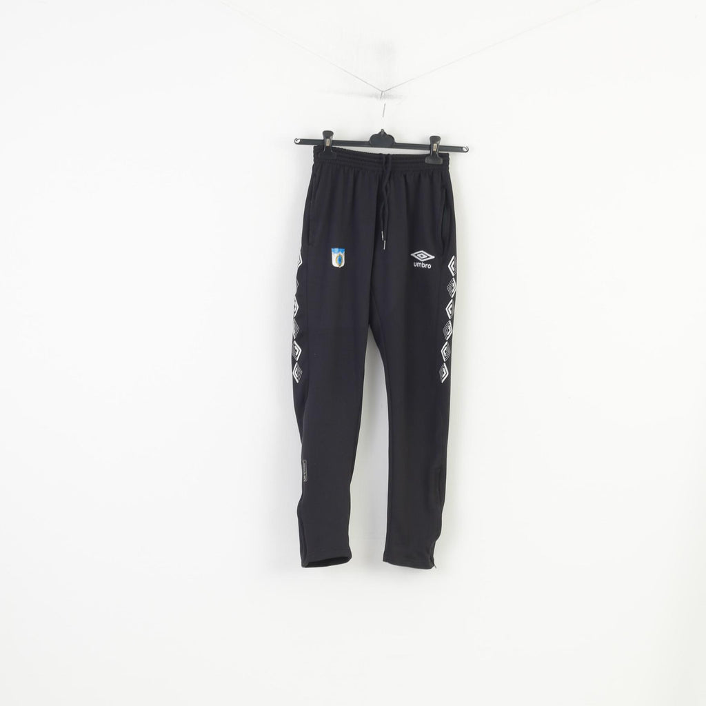 Umbro Boys S 10 Age Sweatpants Black Sports Training Football T.U.I.L Active Trousers
