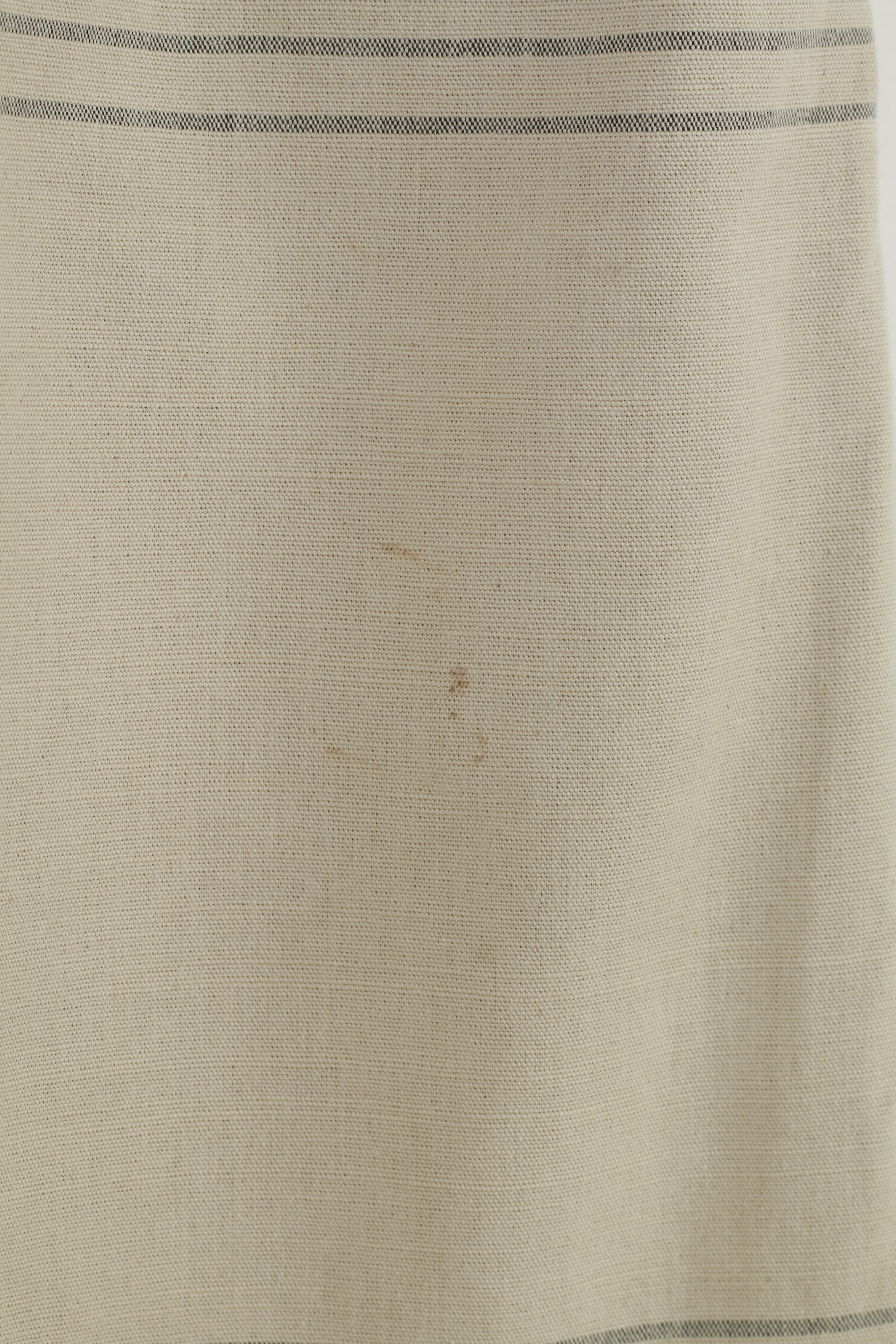 Diesel Industry Hommes 36 Pantalon Crème Coton Rayé Boutons Haut