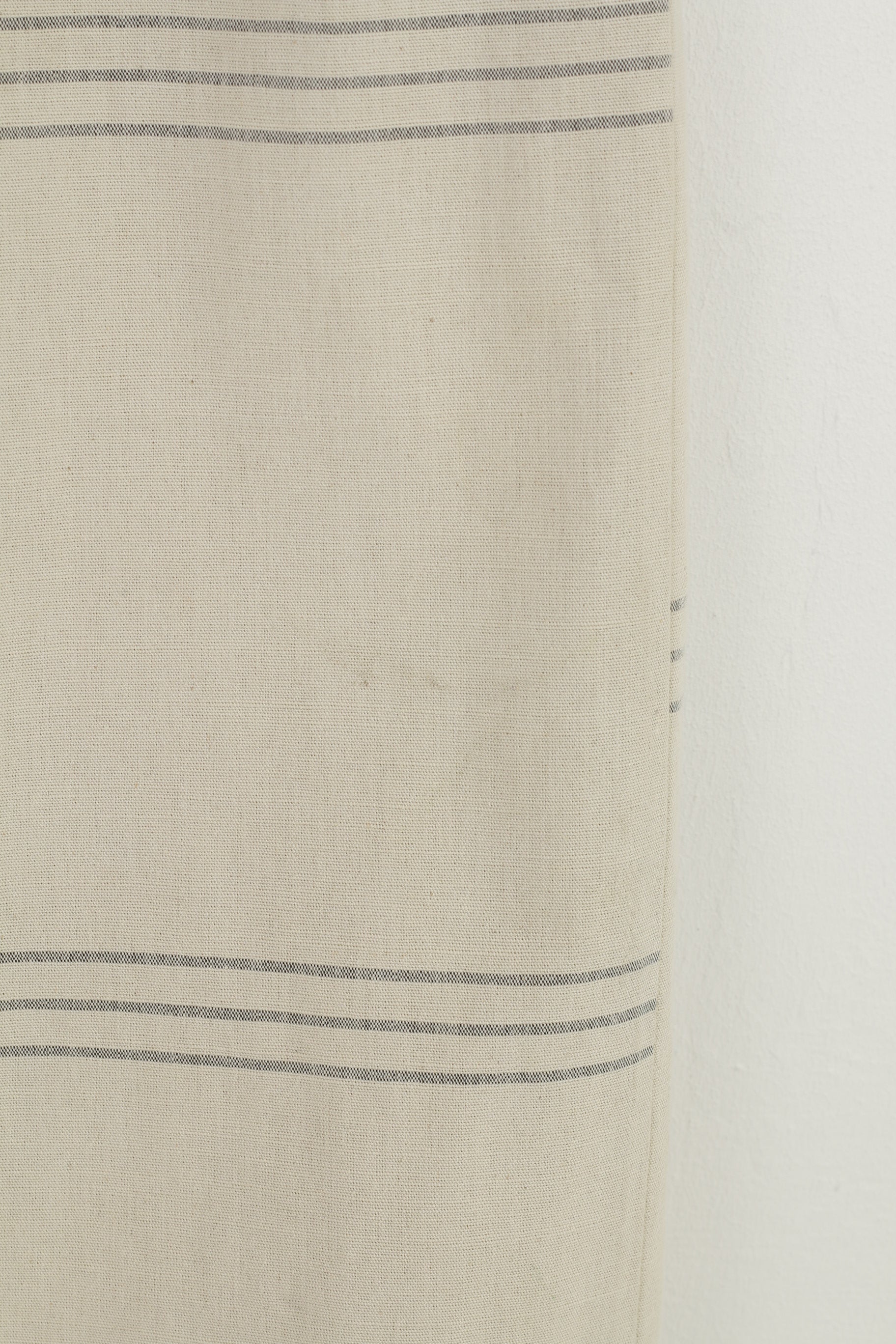 Diesel Industry Hommes 36 Pantalon Crème Coton Rayé Boutons Haut