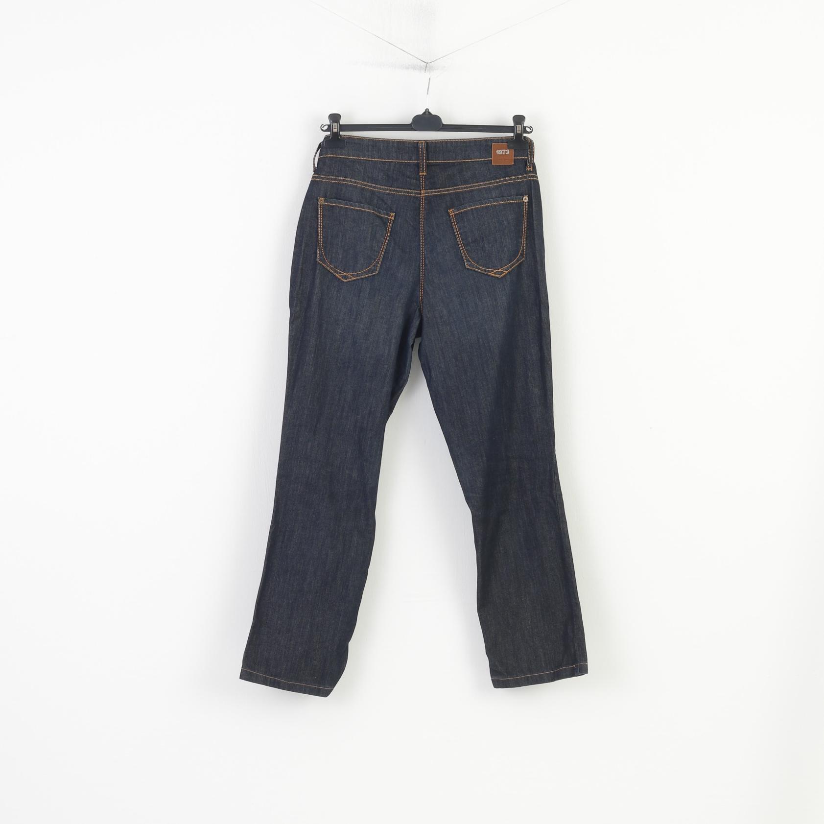 MAC Jeans Femme 42 Pantalon Jeans Coton Bleu Marine Pantalon Melanie