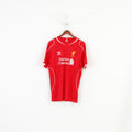 Warrior L.F.C Men L Shirt Football Club Red Sport Standard Chartered Crew Neck Short Sleeve Top