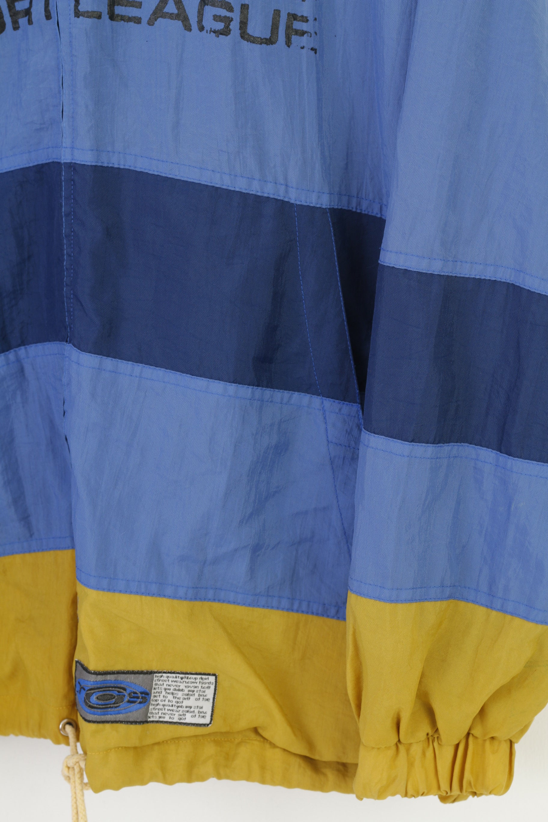 Outdoor Tigers Garments Veste 176 pour garçon en nylon avec capuche imperméable Bleu vintage