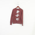 Cedar Wood State Men M Sweatshirt  Jumper  Maroon Crew Neck Cotton Disney Vintage Top