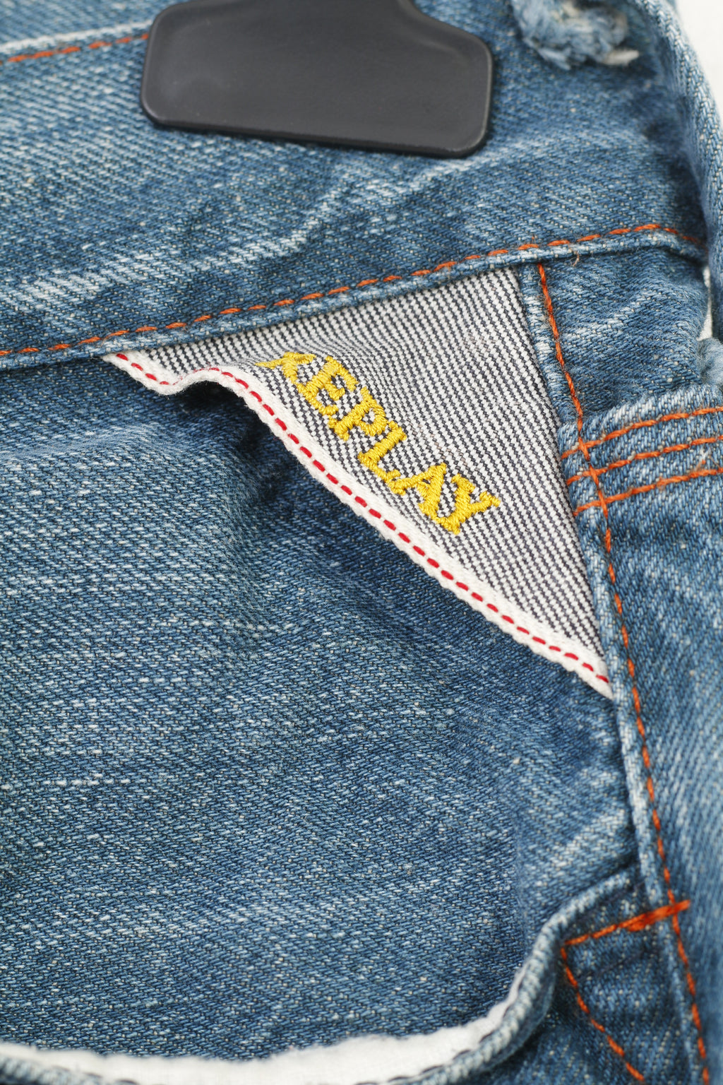 Replay Men 33 Trousers Blue Cotton Denim Skinny Vintage Pants