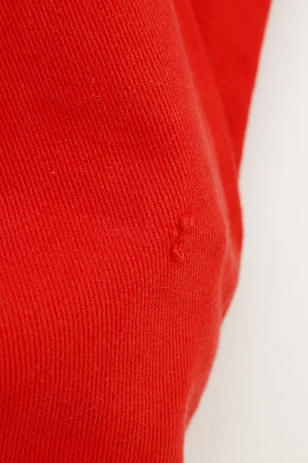 IPC Men 25 Pantalon Rouge Coton Taille Haute Jeans Top