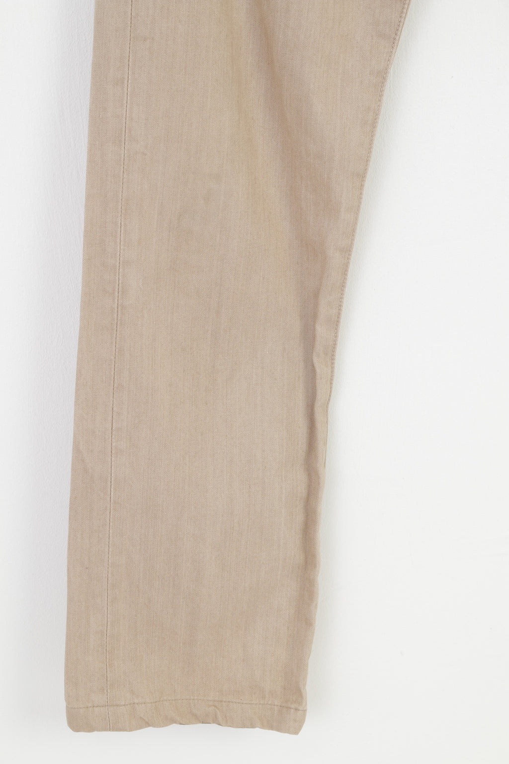 Levi's Homme 30 34 Pantalon Beige Coton Qualité Vêtements 501 Boutons Haut Taille Haute