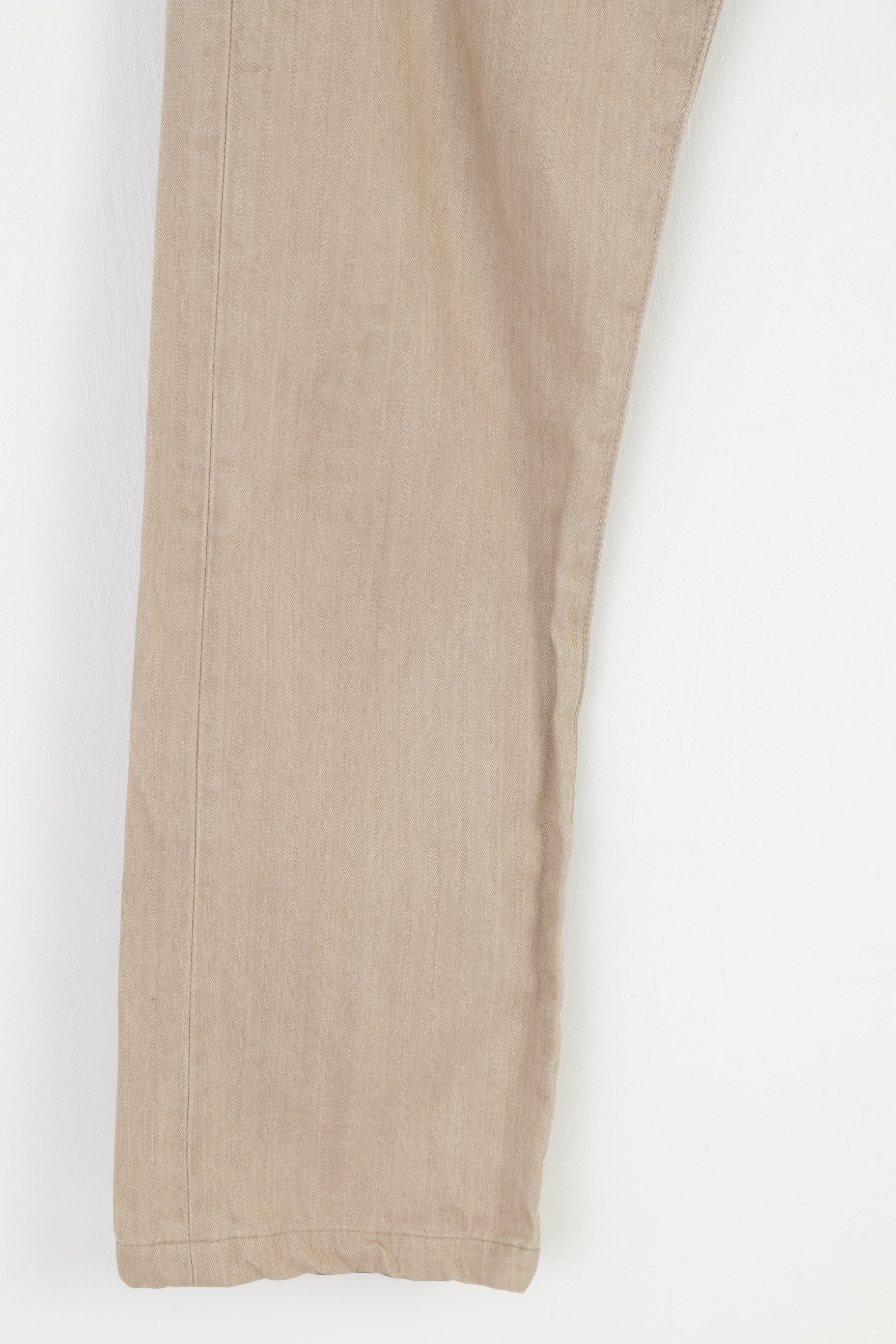 Levi's Homme 30 34 Pantalon Beige Coton Qualité Vêtements 501 Boutons Haut Taille Haute