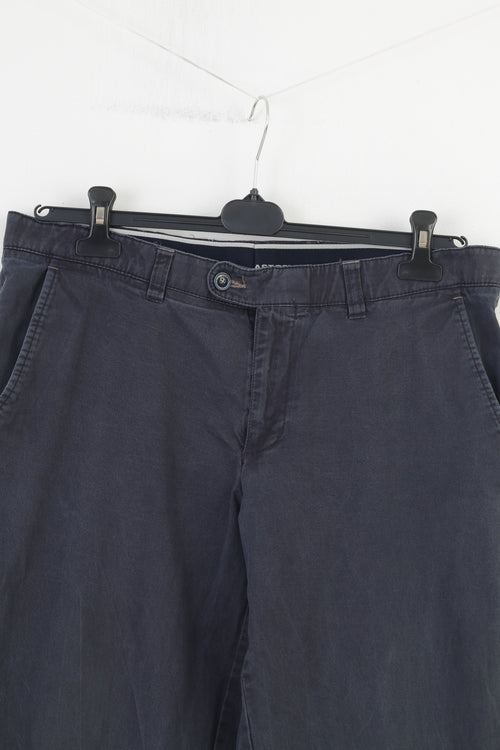 Pantaloni Canda Uomo 54 Top Regular Fit in Cotone Elastoflex Blu Navy