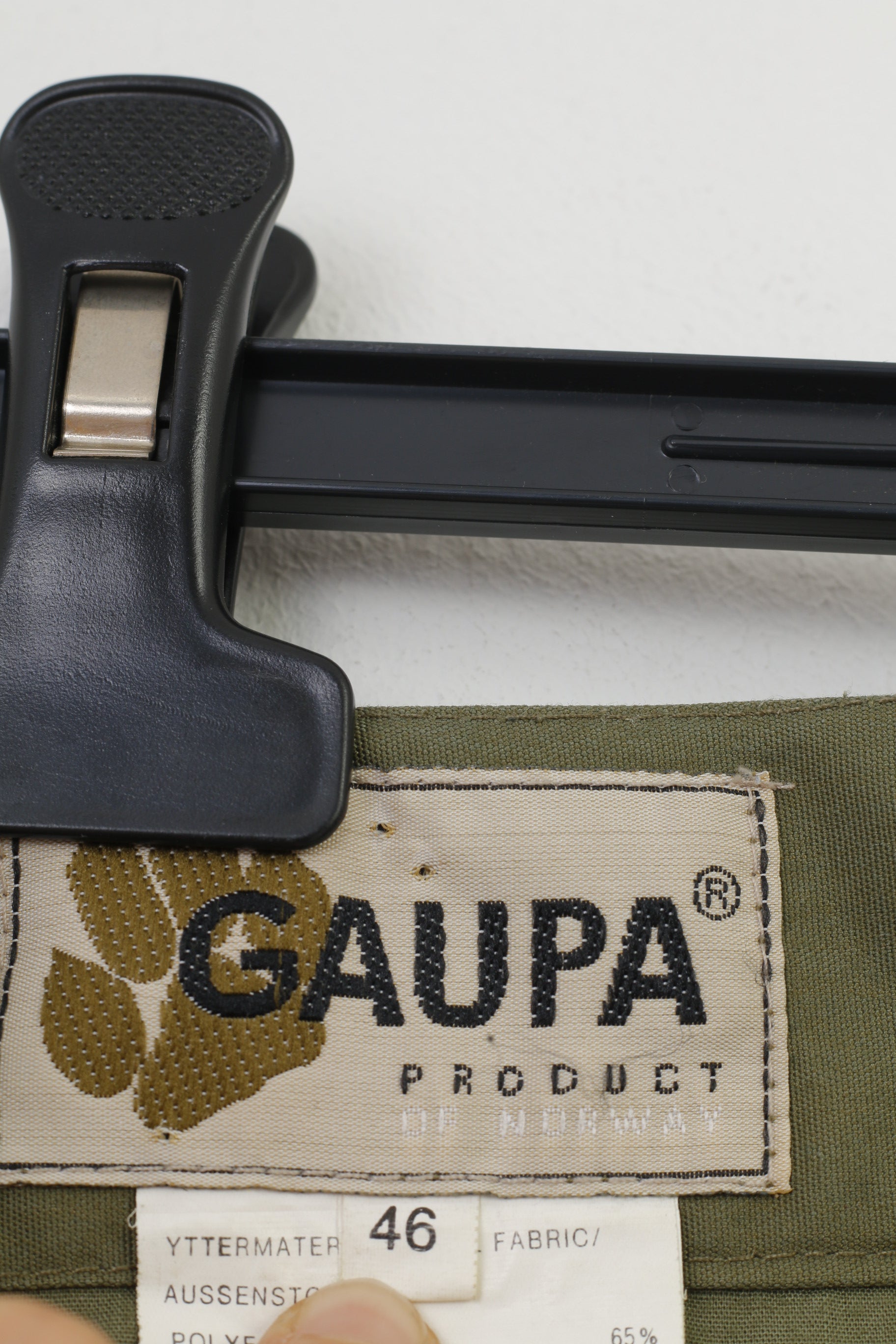 Gaupa Men 46 Trousers Khaki  Zip-Off Legs 2in1  Waterproof Trekking Cargo Shorts Pockets Top