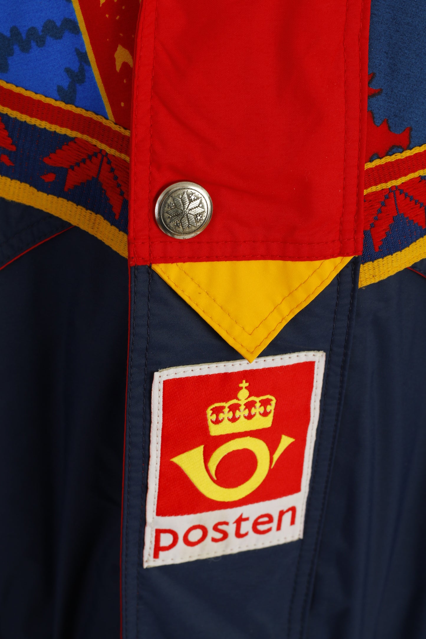 Retro Radness : Helly Hansen Hommes 2XL / 3XL Vintage Posten Ski Veste d'hiver à capuche