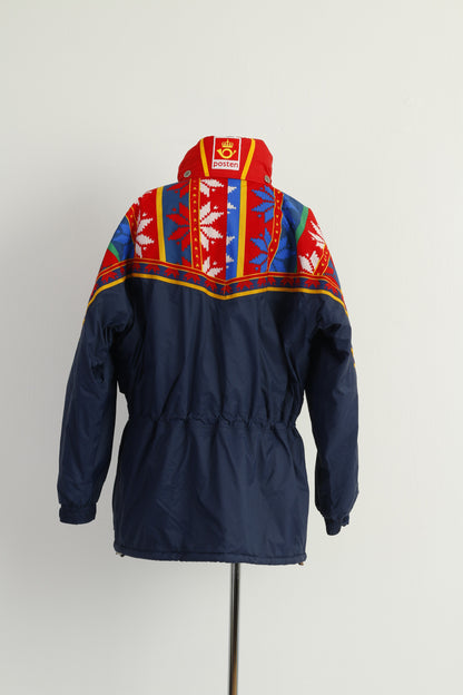 Retro Radness : Helly Hansen Hommes 2XL / 3XL Vintage Posten Ski Veste d'hiver à capuche