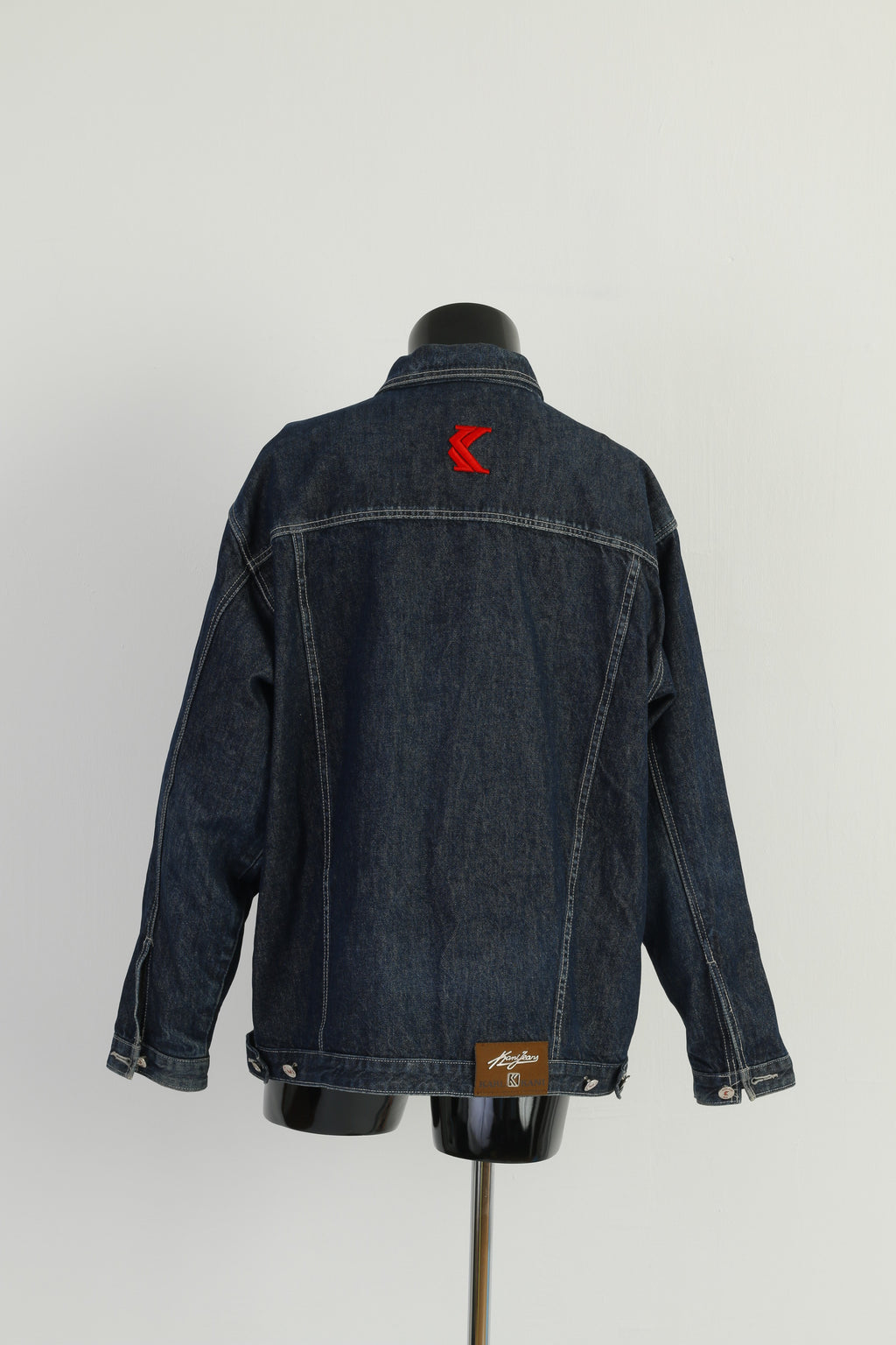 Vintage Karl Kani Denim Jacket  3XL Dark Navy Cotton Hip-Hop Icon