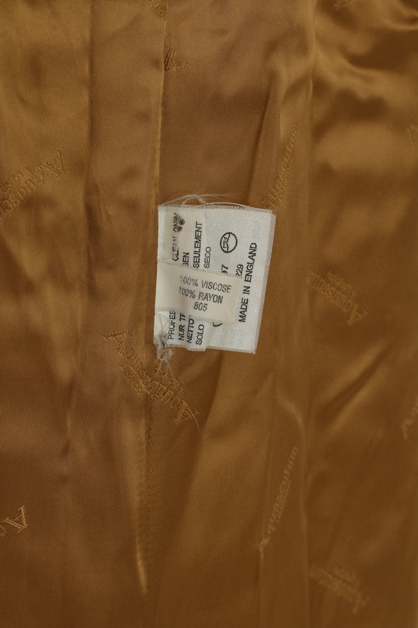 Vintage Aquascutum Camel Coat - Made in England - 6R S / M - Luxurious Cashmere Blend