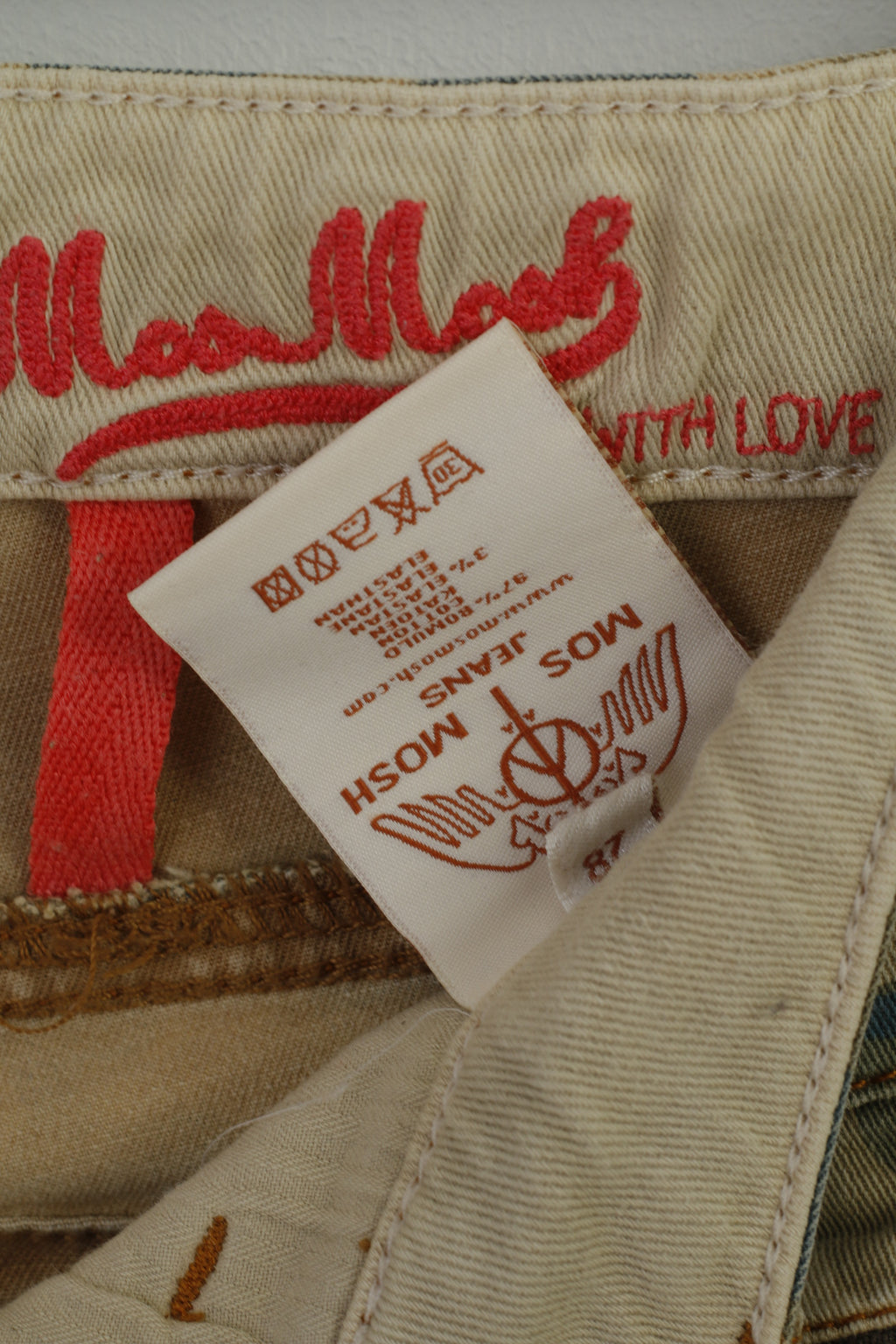 MAC Jeans Femme 42 Pantalon Jeans Coton Bleu Marine Pantalon Melanie