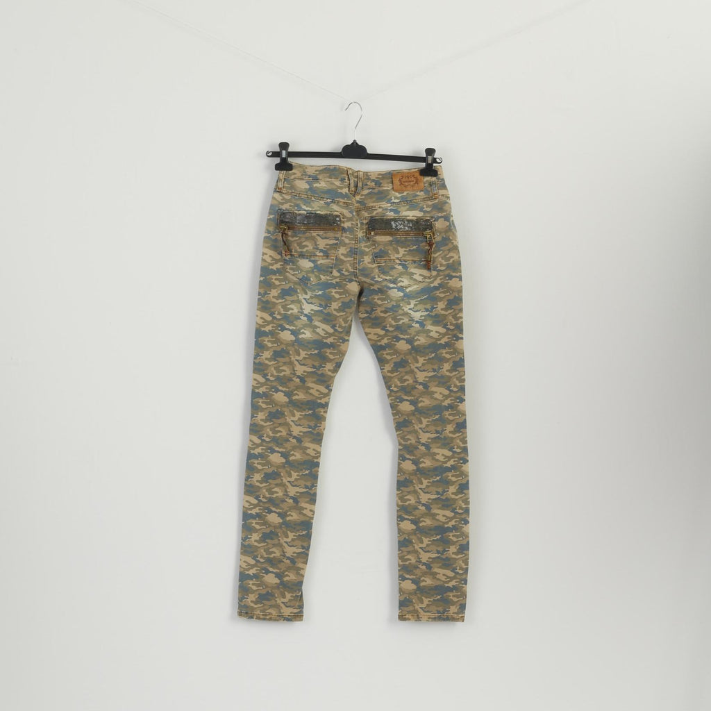 MAC Jeans Femme 42 Pantalon Jeans Coton Bleu Marine Pantalon Melanie